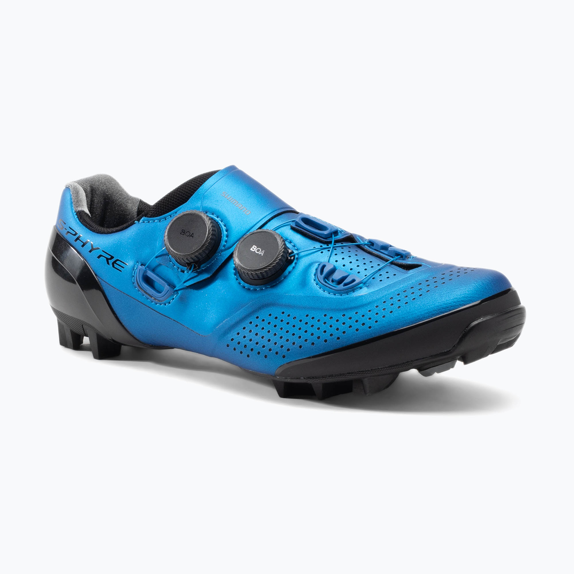 15%-kal olcsóbban.  Shimano férfi kerékpáros cipő SH-XC902 kék ESHXC902MCB01S43000. Méret: 43 EU