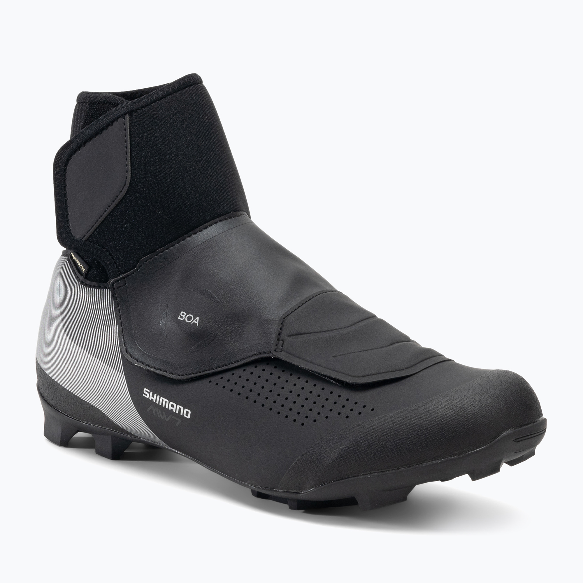 17%-kal olcsóbban.  Shimano férfi MTB kerékpáros cipő MW 702 fekete ESHMW702MCL01S38000. Méret: 42 EU