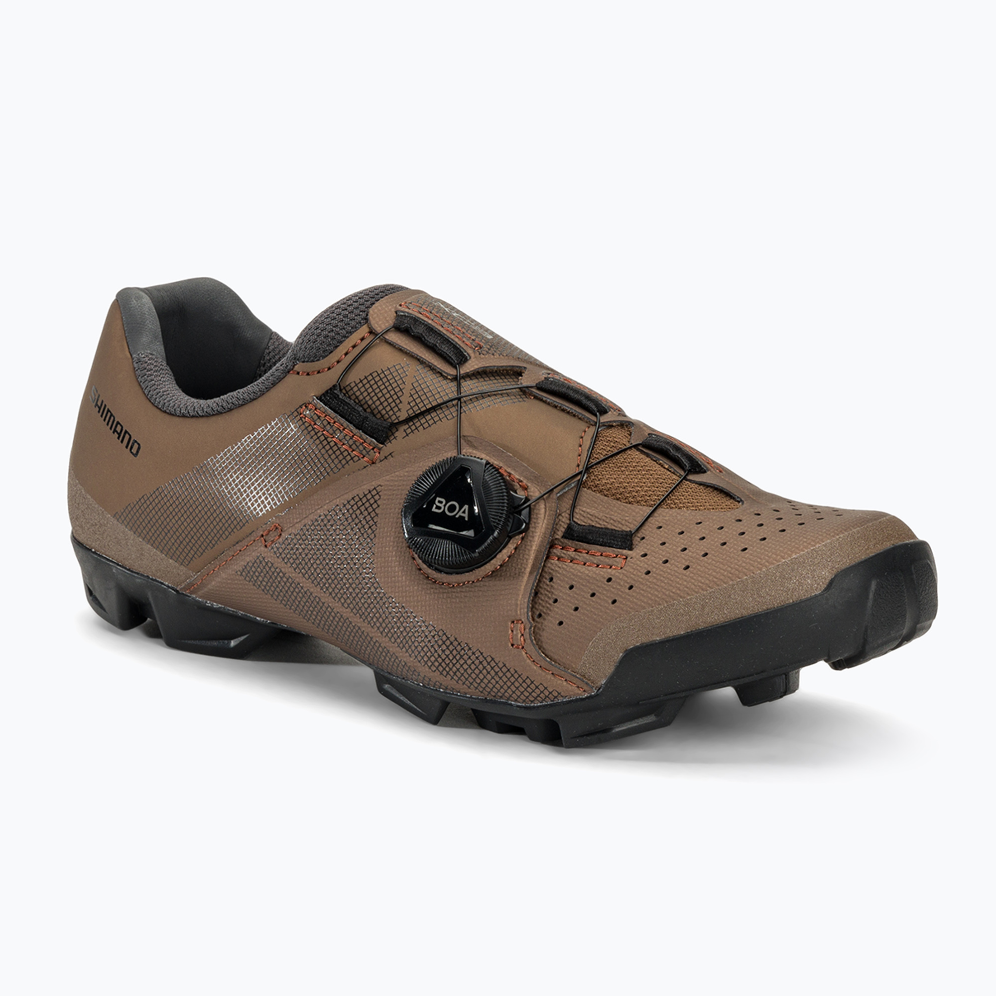 Női MTB kerékpáros cipő Shimano SH-XC300W bronz. Méret: 37 EU