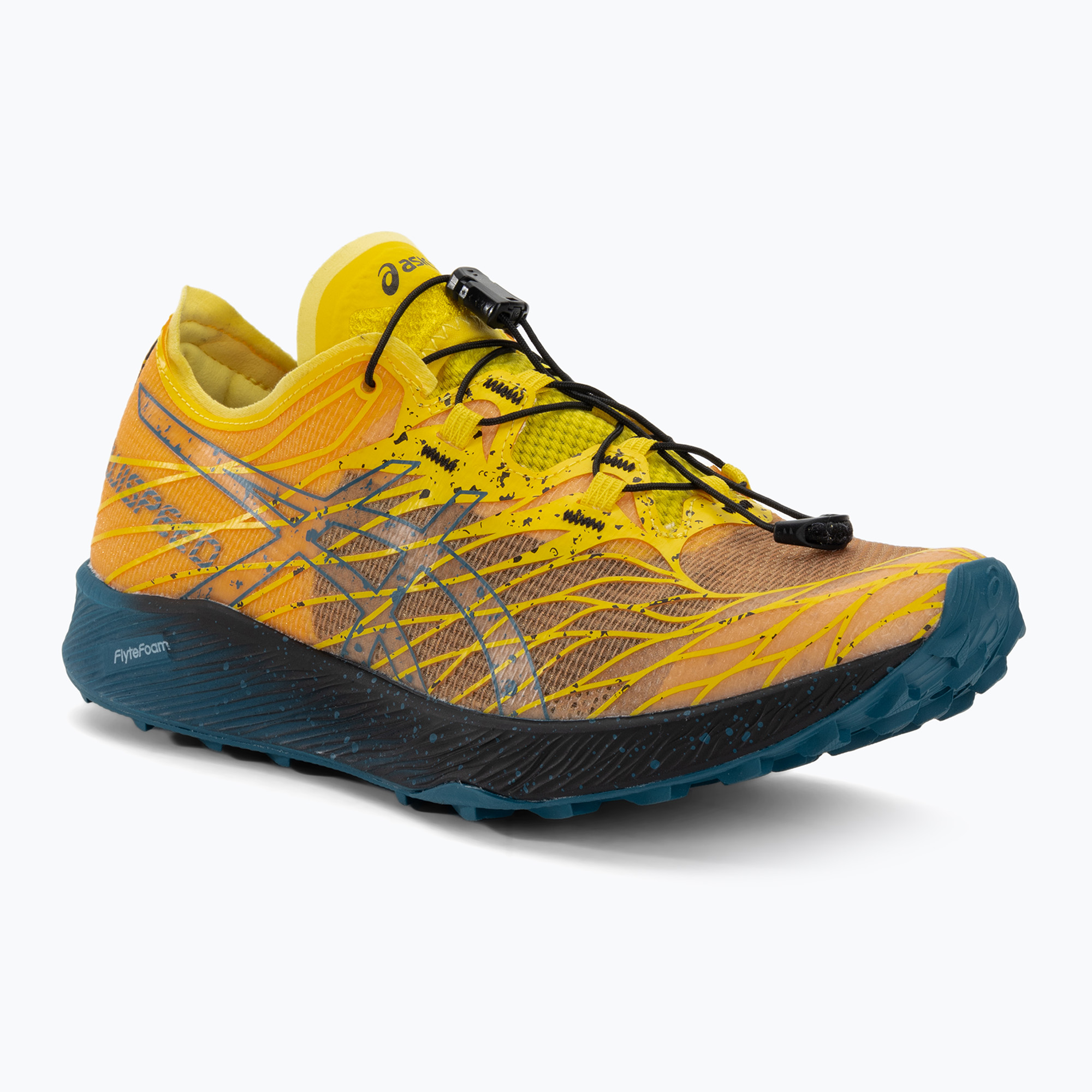 34%-kal olcsóbban.  ASICS férfi futócipő Fujispeed aranysárga/rózsaszín teal