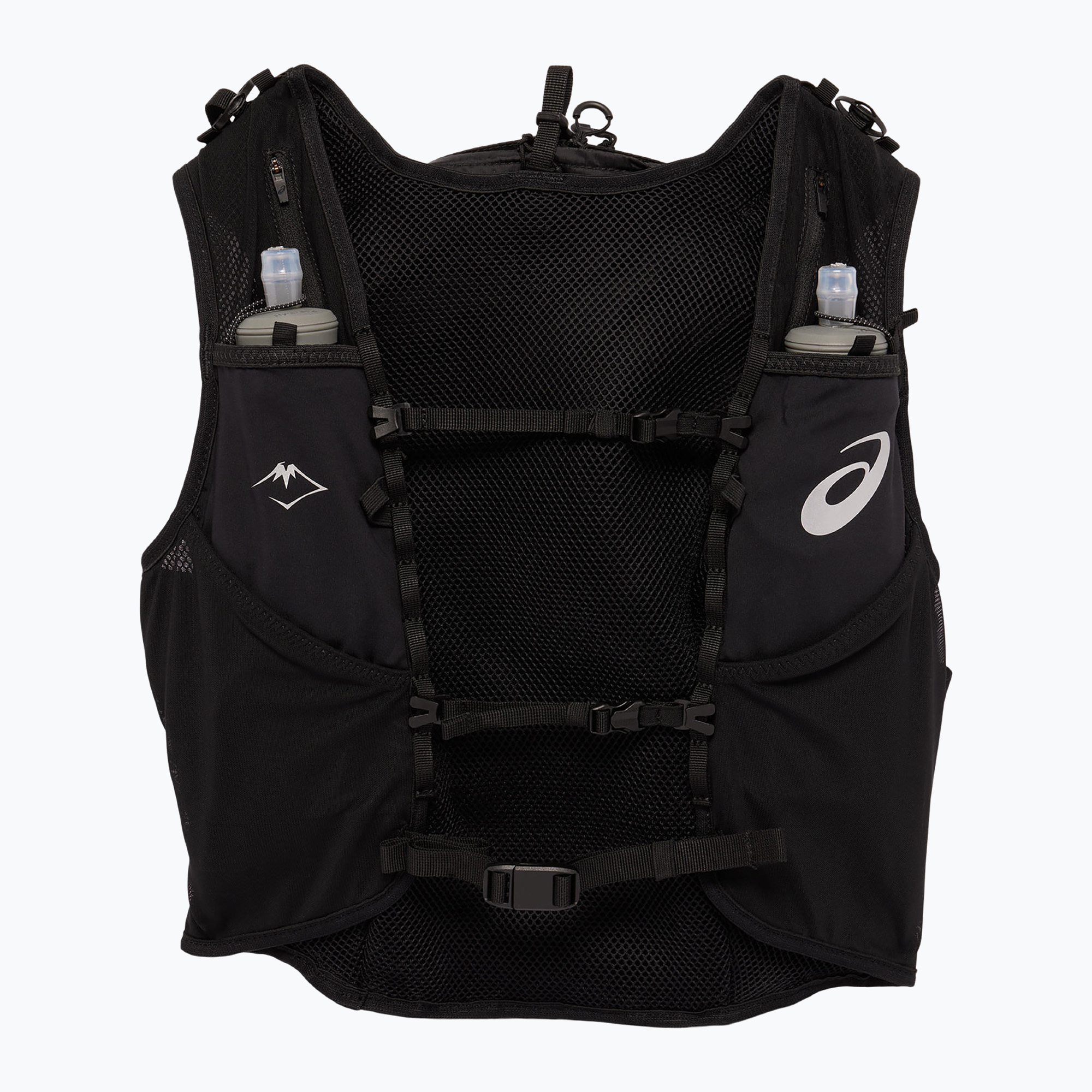 Futó hátizsák ASICS Fujitrail 15 l performance black. Méret: L