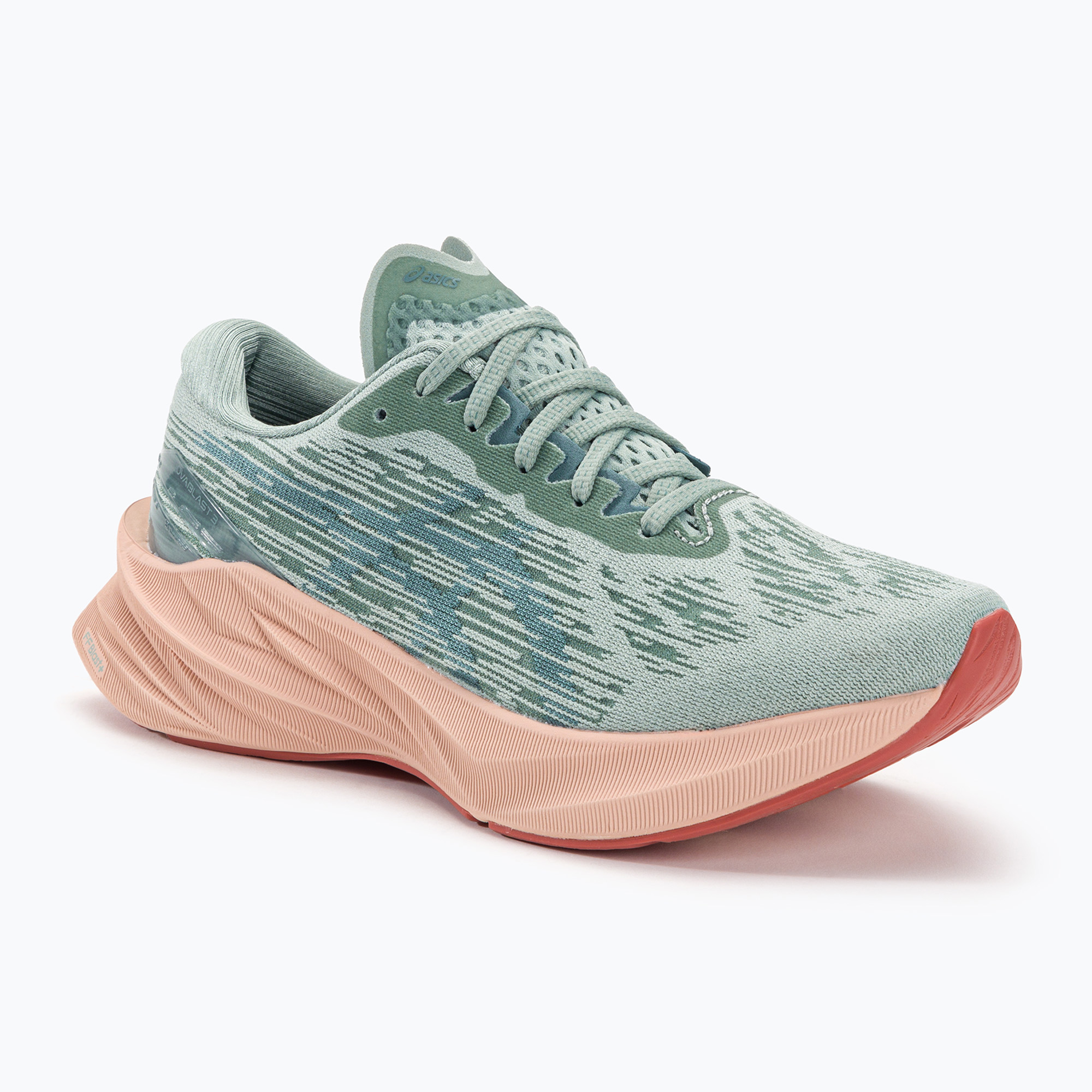 30%-kal olcsóbban.  ASICS Novablast 3 női futócipő ocean haze/foggy teal