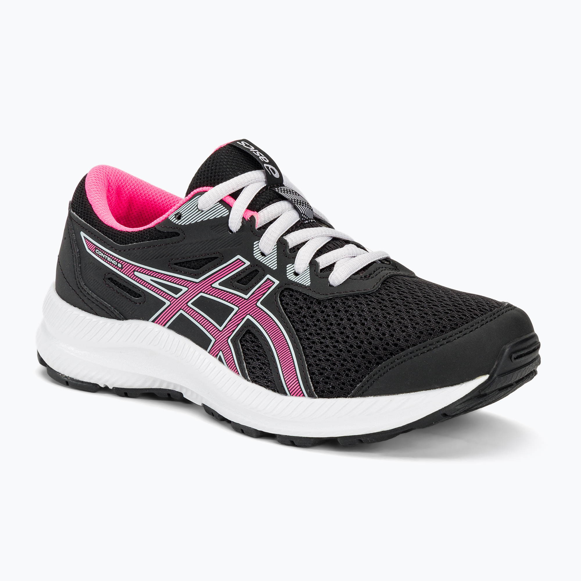 gyermek futócipő ASICS Contend 8 GS black/hot pink