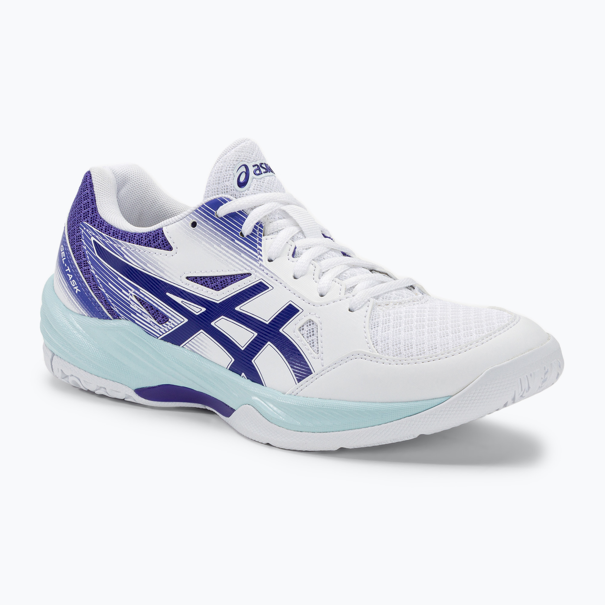 20%-kal olcsóbban.  ASICS női röplabdacipő Gel-Task 3 fehér / padlizsán. Méret: 37.5 EU