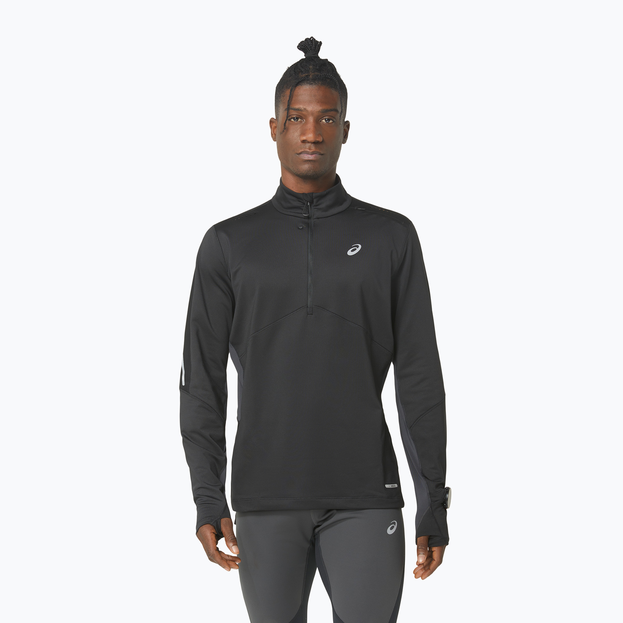 29%-kal olcsóbban.  Férfi ASICS Winter Run 1/2 Mid Layer teljesítmény fekete/grafitszürke futó melegítőfelső