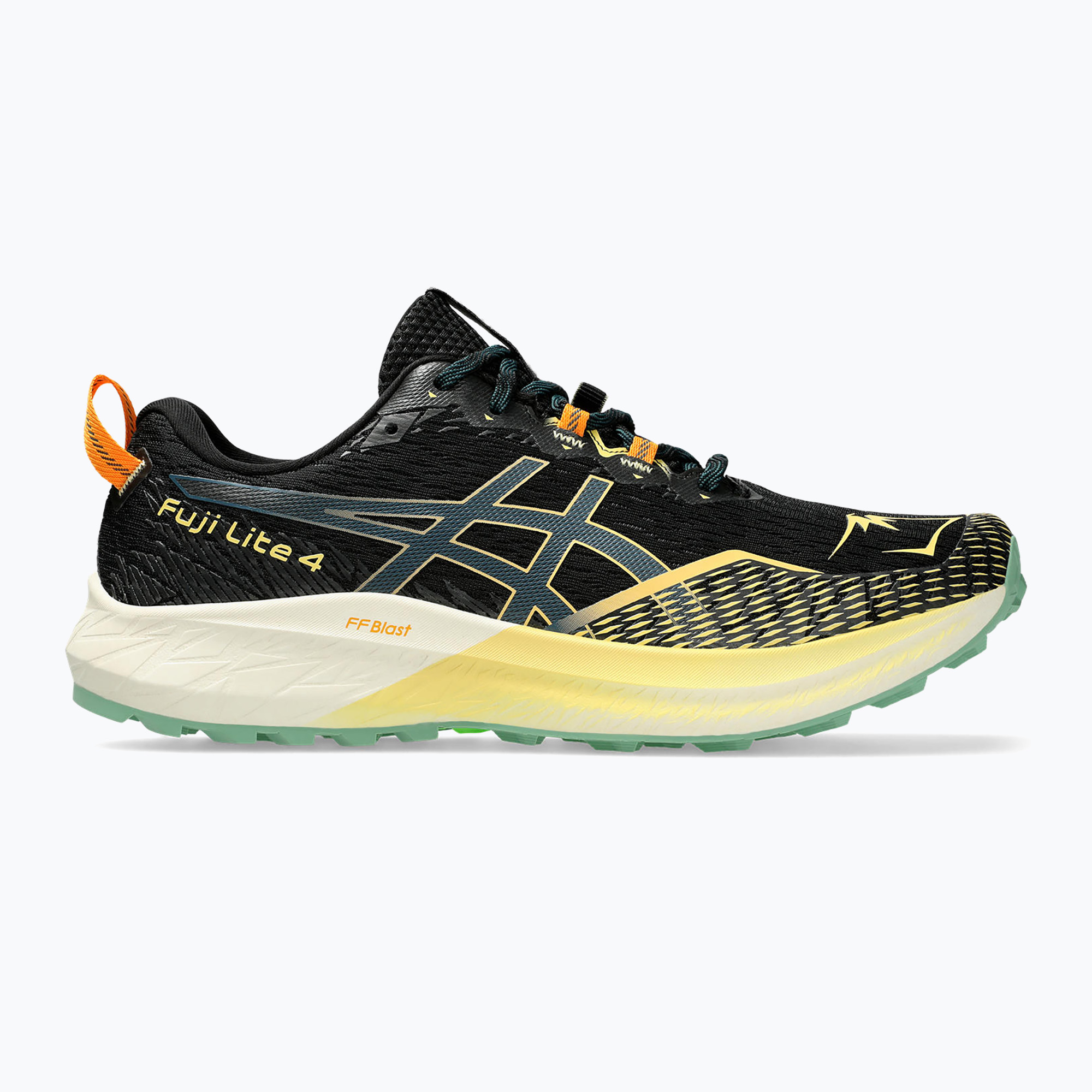 8%-kal olcsóbban.  Férfi futócipő ASICS FUJILITE 4 black/magnetic blue