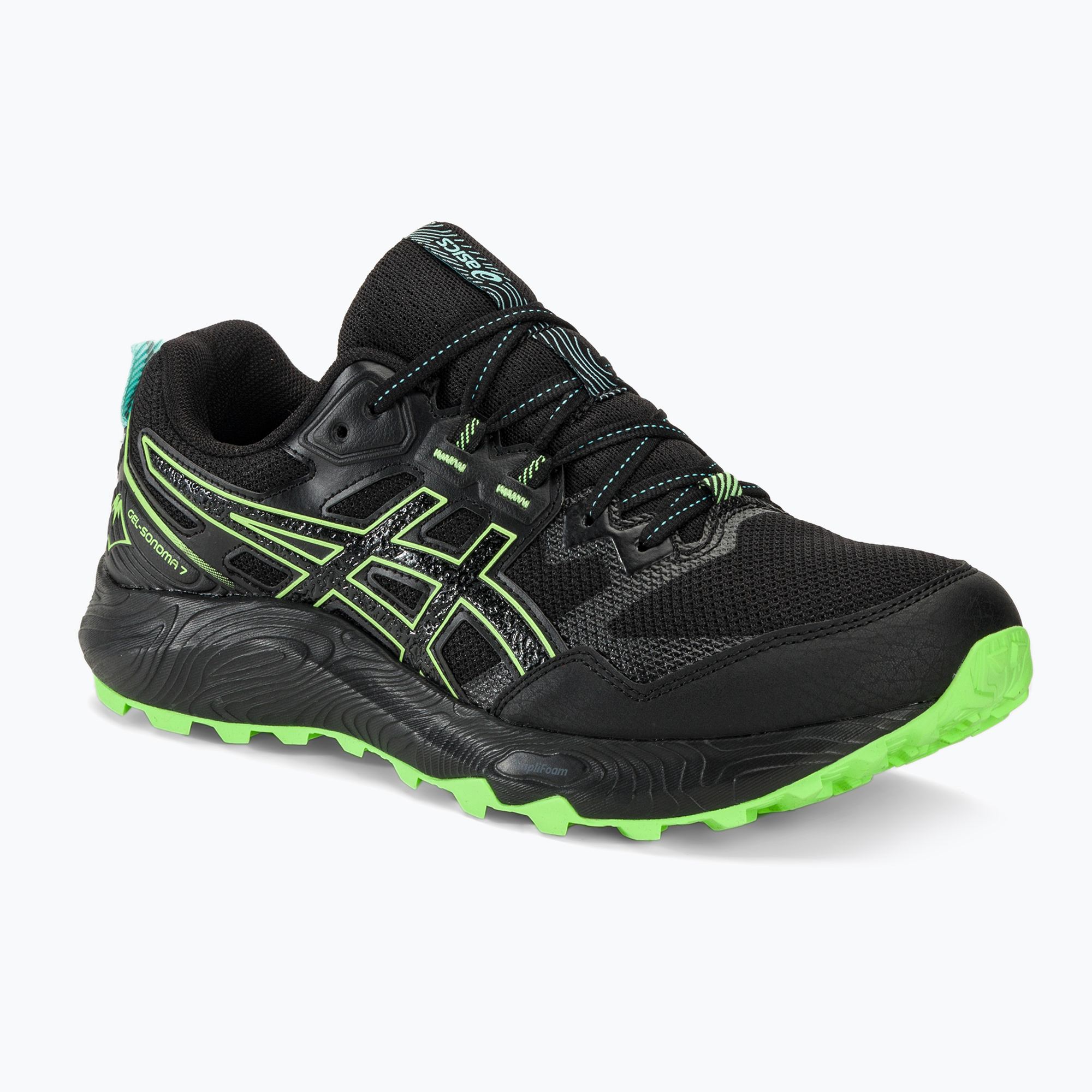15%-kal olcsóbban.  Férfi futócipő ASICS Gel-Sonoma 7 black/illuminate green