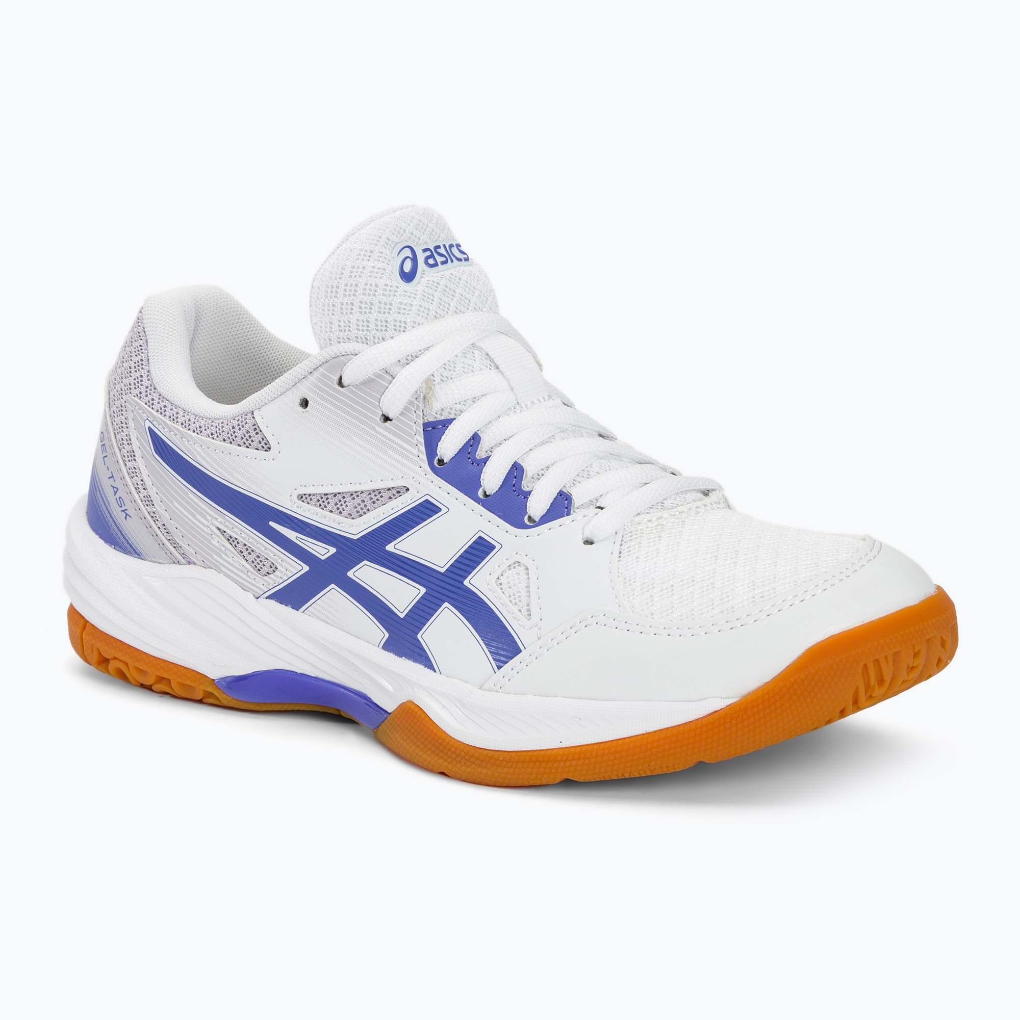 15%-kal olcsóbban.  Női röplabdacipő ASICS Gel-Task 3 white/sapphire. Méret: 41.5 EU
