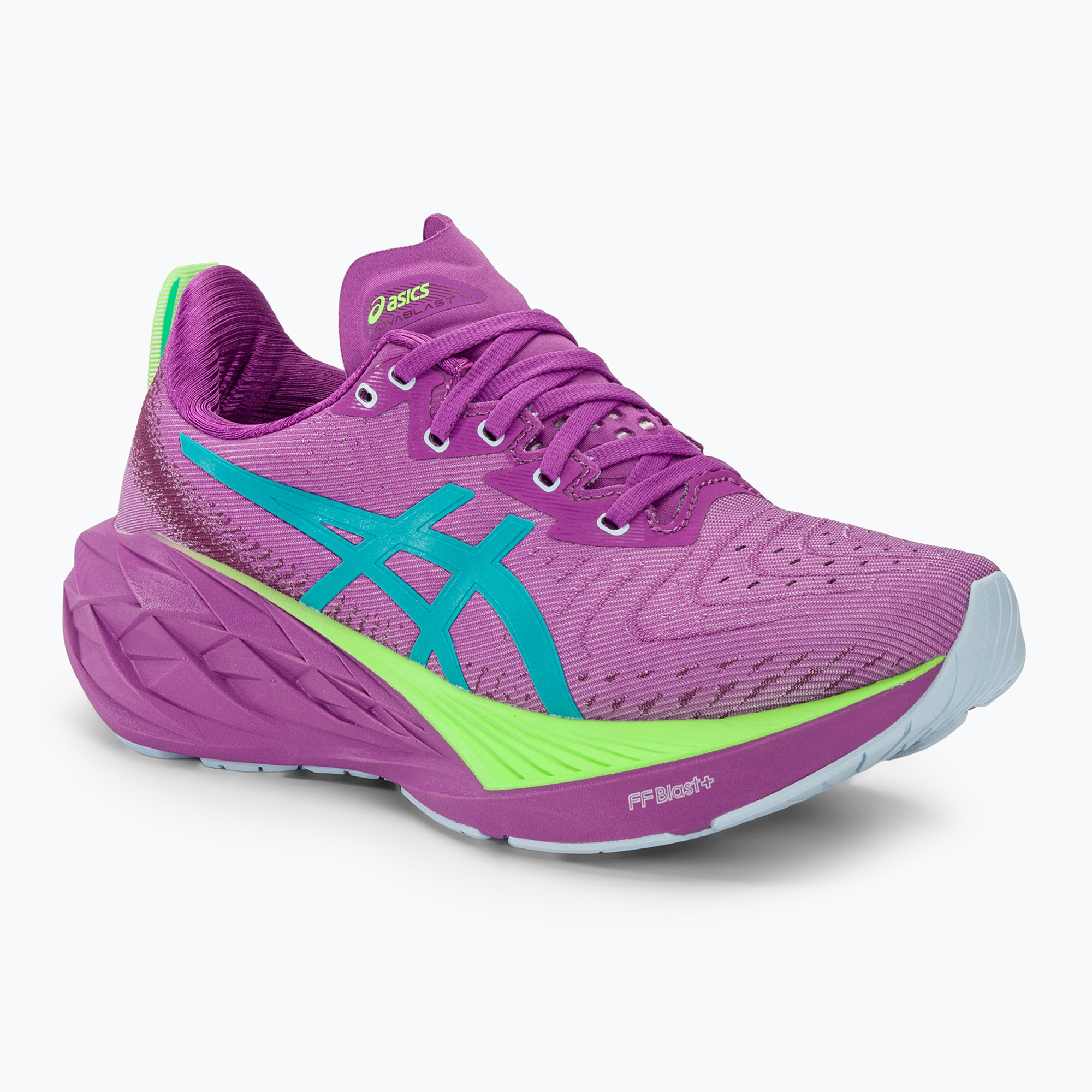 15%-kal olcsóbban.  Női futócipő ASICS Novablast 4 Lite-Show illuminate green. Méret: 42 EU
