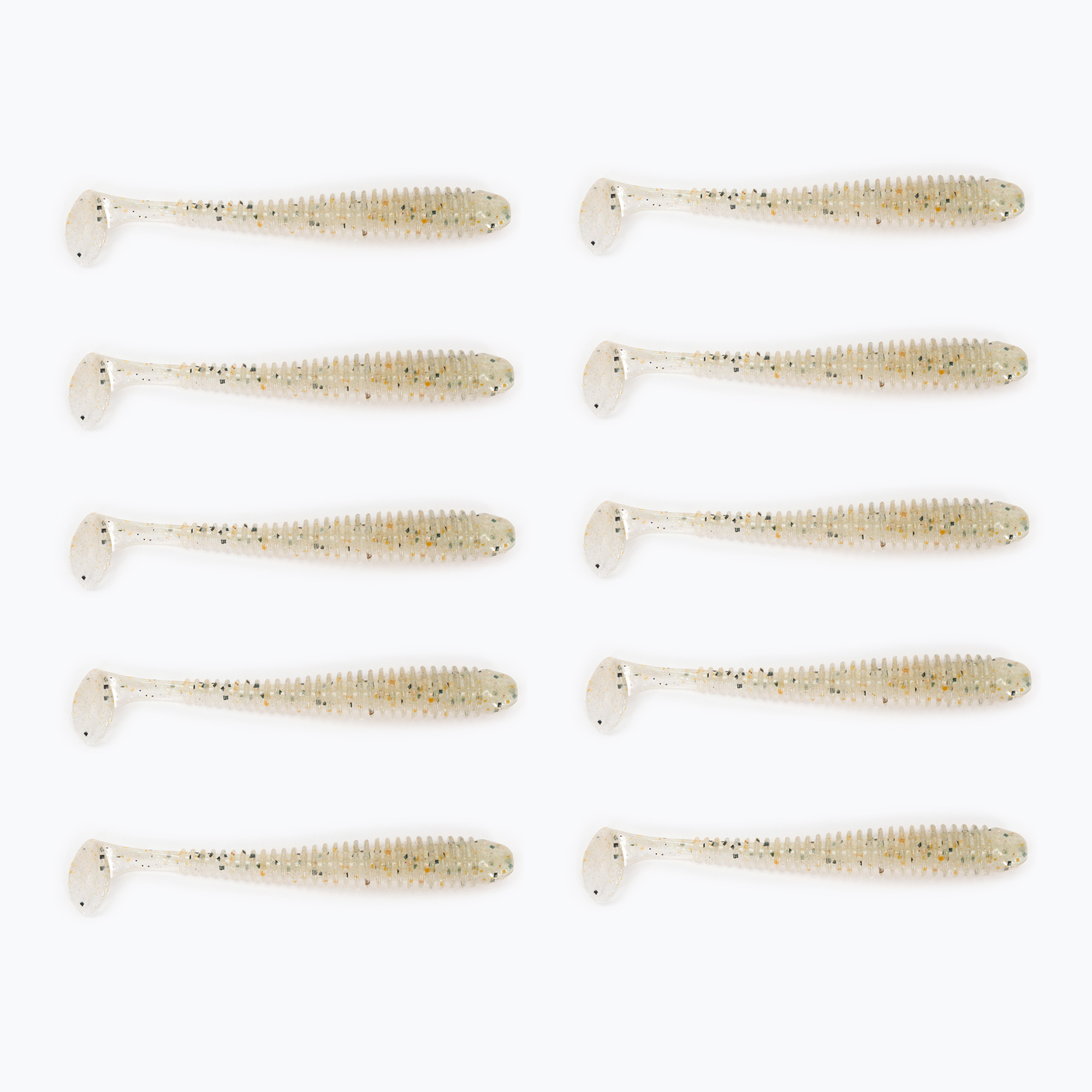 24%-kal olcsóbban.  Keitech Swing Impact gumicsali 10 db szellem szivárvány 4560262613098. Méret: 2.5" / 6.5 cm