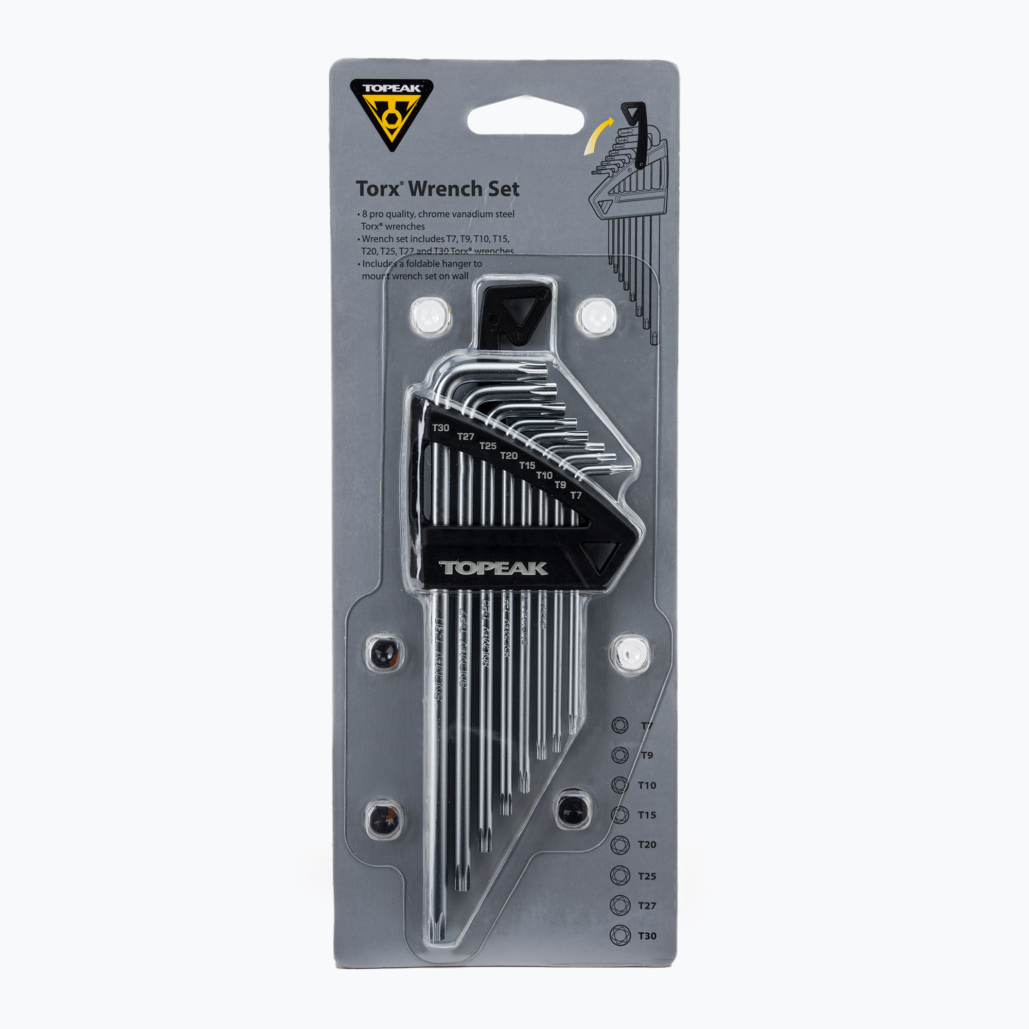 21%-kal olcsóbban.  Topeak Prepstation Torx csőkulcskészlet fekete T-TPS-SP05. Méret: OS
