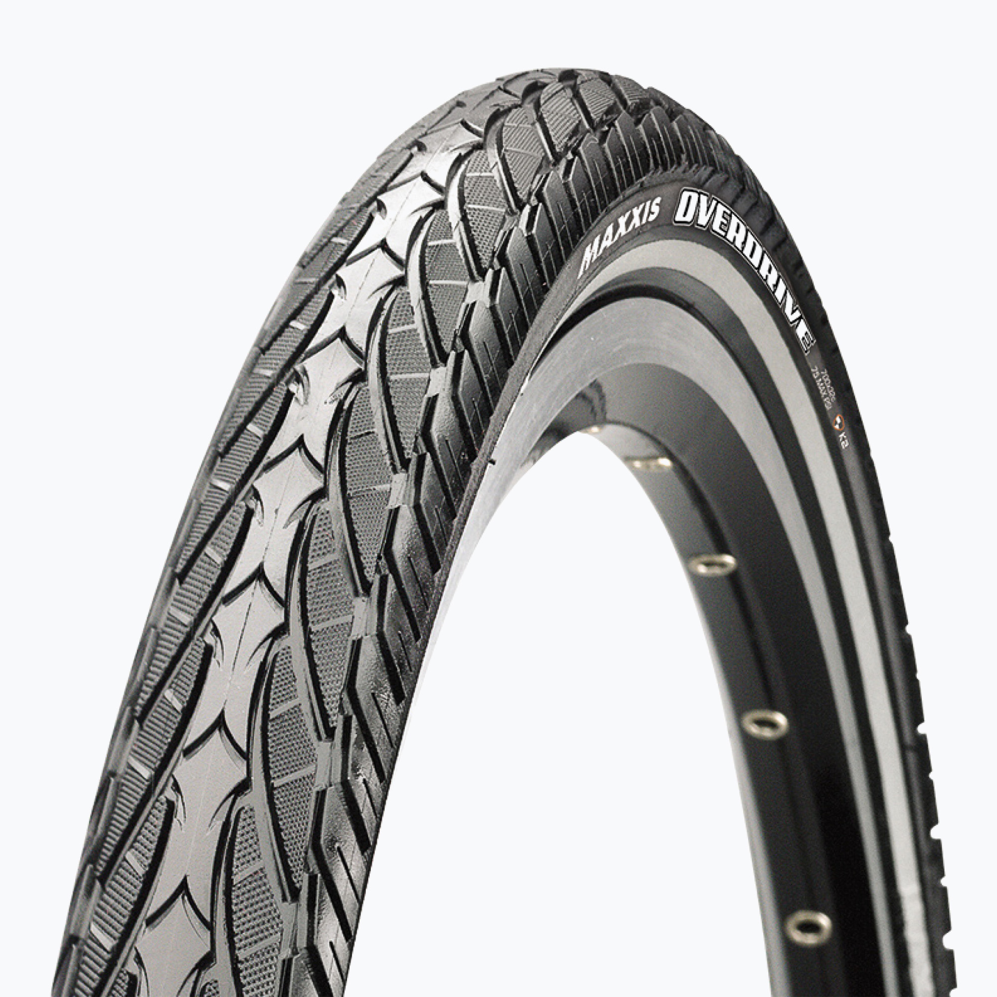 MAXXIS Overdrive 27TPI Maxxprotect wire fekete TR-MX394 kerékpár gumiabroncs. Méret: 700 x 38C