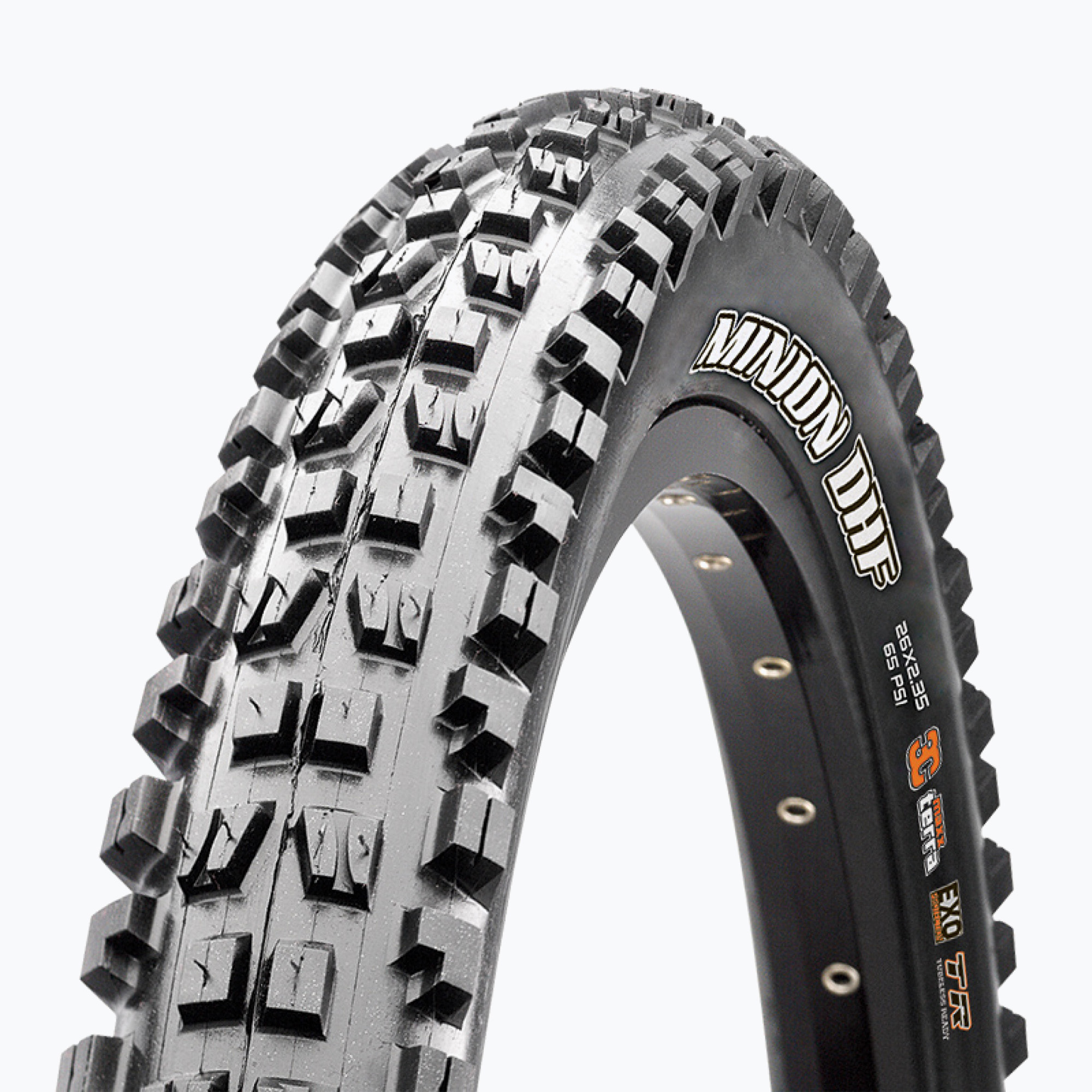 MAXXIS Minion DHF WT Exo/Tr 60TPI Coil Dual fekete TR-MX546 kerékpár gumiabroncs. Méret: 29 x 2.30