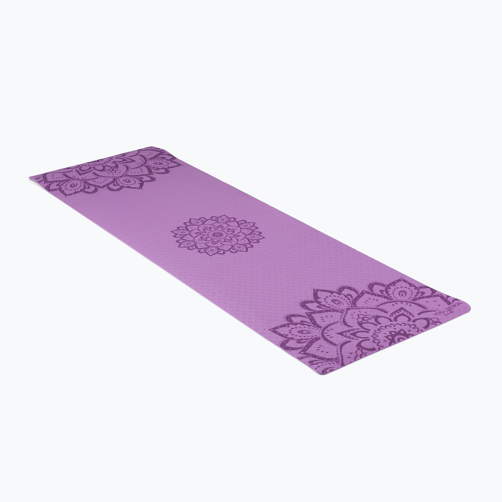 15%-kal olcsóbban.  Yoga Design Lab Flow Pure jógaszőnyeg lila FM-6-Pure Mandala levendula. Méret: 173 x 61 x  0.6 cm