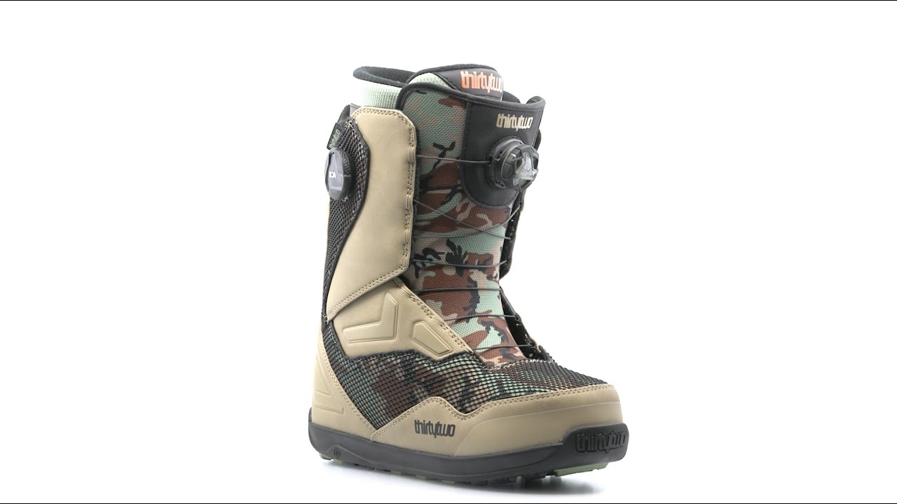 Férfi THIRTYTWO Tm-2 Double Boa Snowboard Csizma Fekete 8105000439