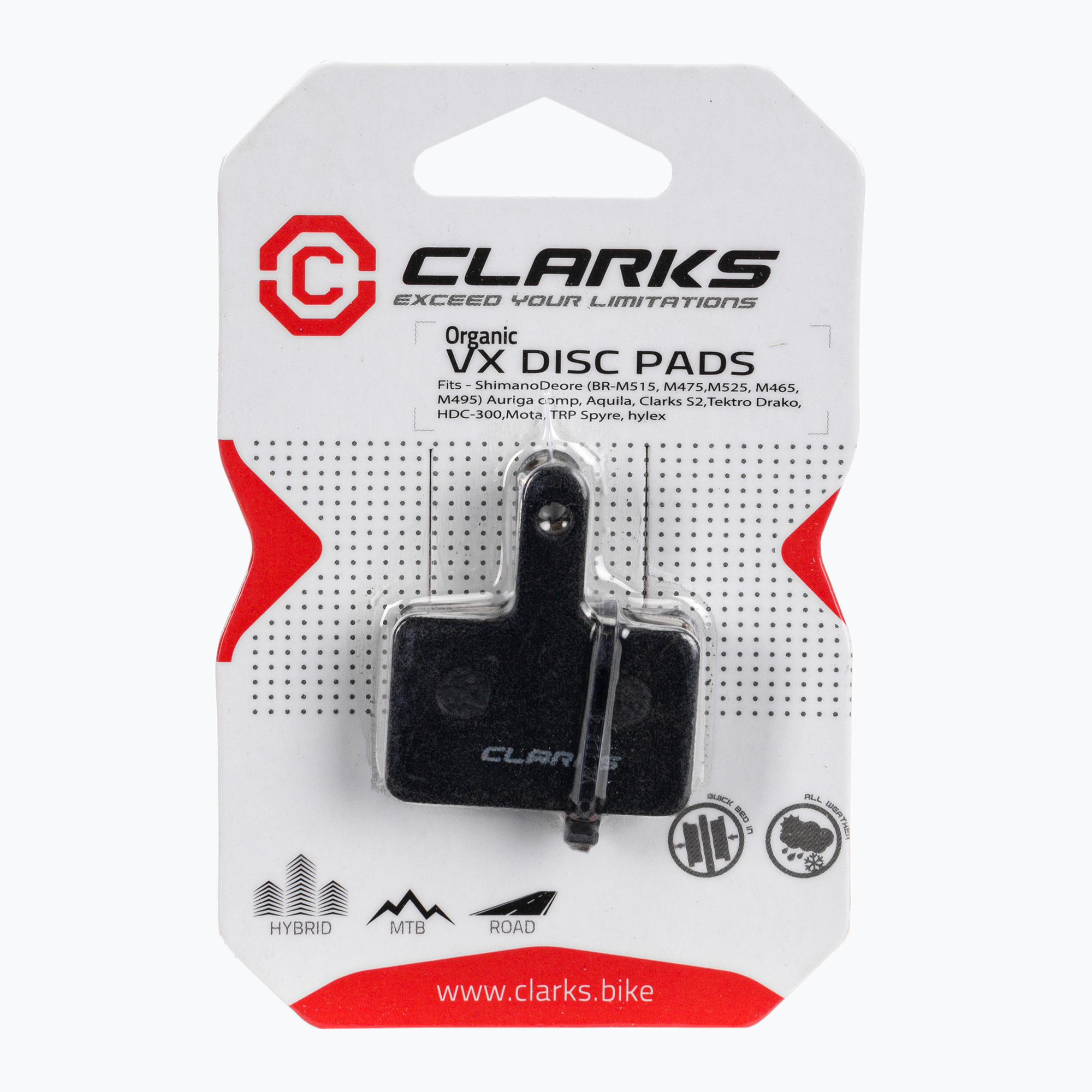 32%-kal olcsóbban.  Clark's VX811 fékbetétek Tektro CLA-VX811. Méret: OS