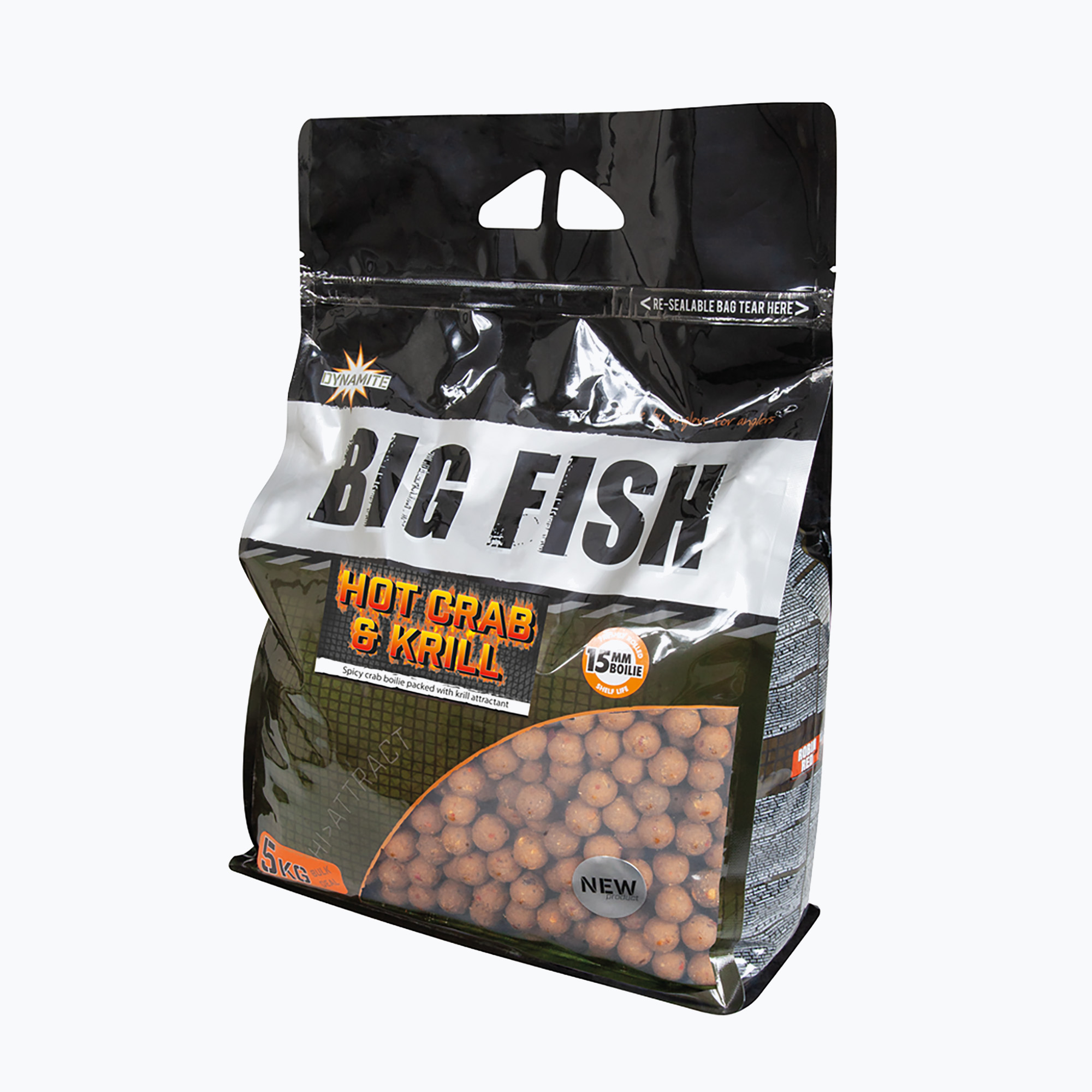 Dynamite Baits Protein Balls Hot Crab & Krill 5 kg. Méret: 15 mm / 5 kg