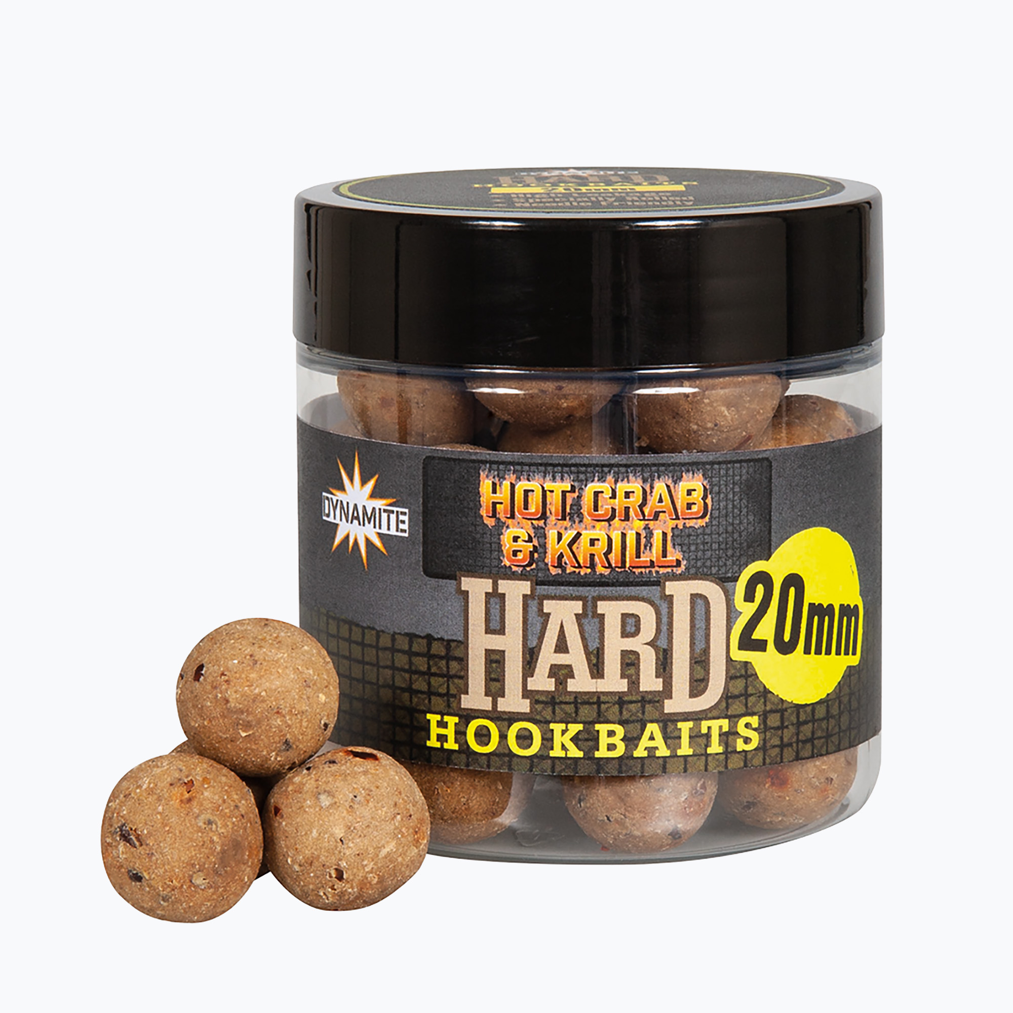 21%-kal olcsóbban.  Dynamite Baits Hot Crab & Krill Food Bait Pop-Ups fehérje golyók. Méret: 20 mm