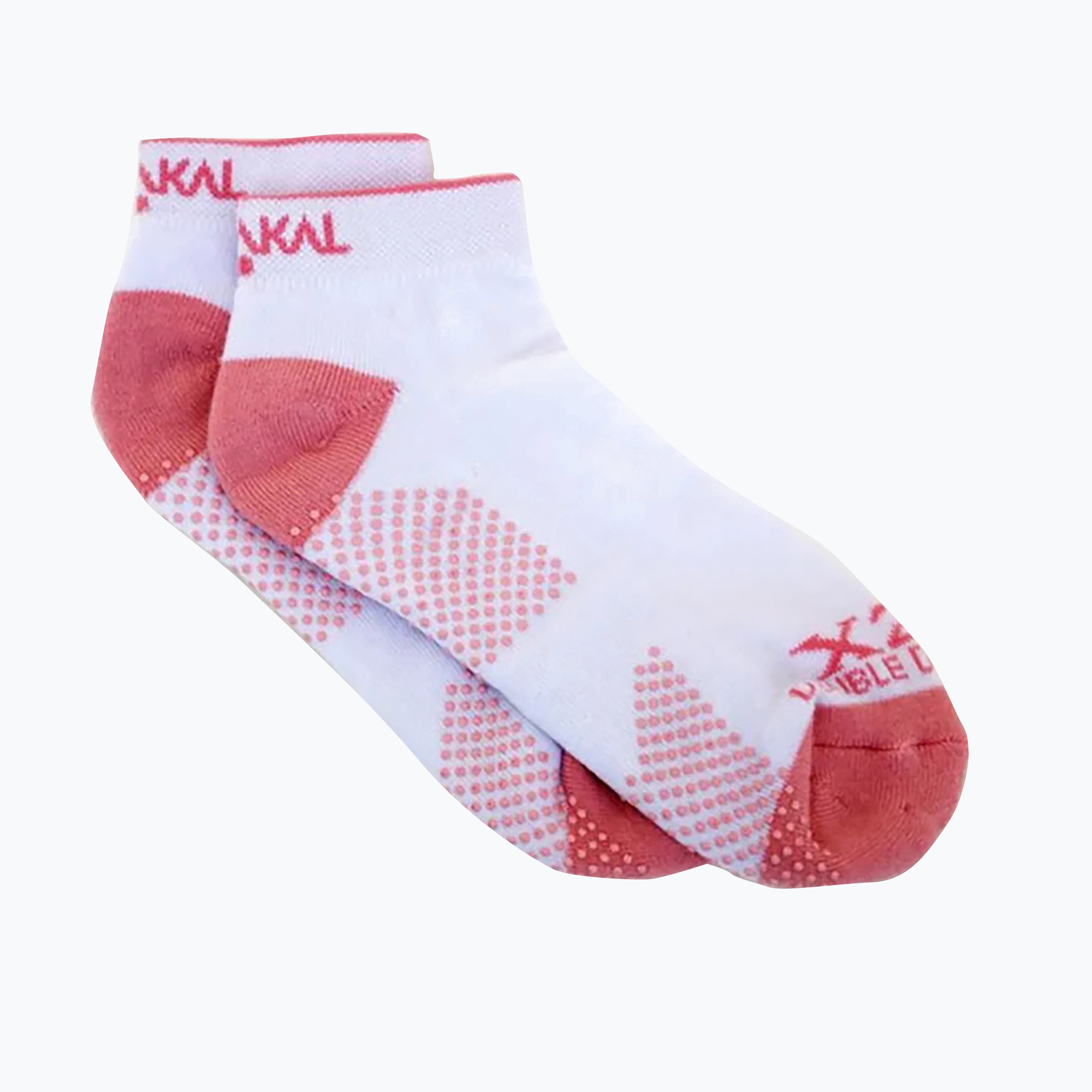 14%-kal olcsóbban.  Női tenisz zokni Karakal X2+ Trainer fehér és rózsaszín KC537. Méret: 36-40 EU