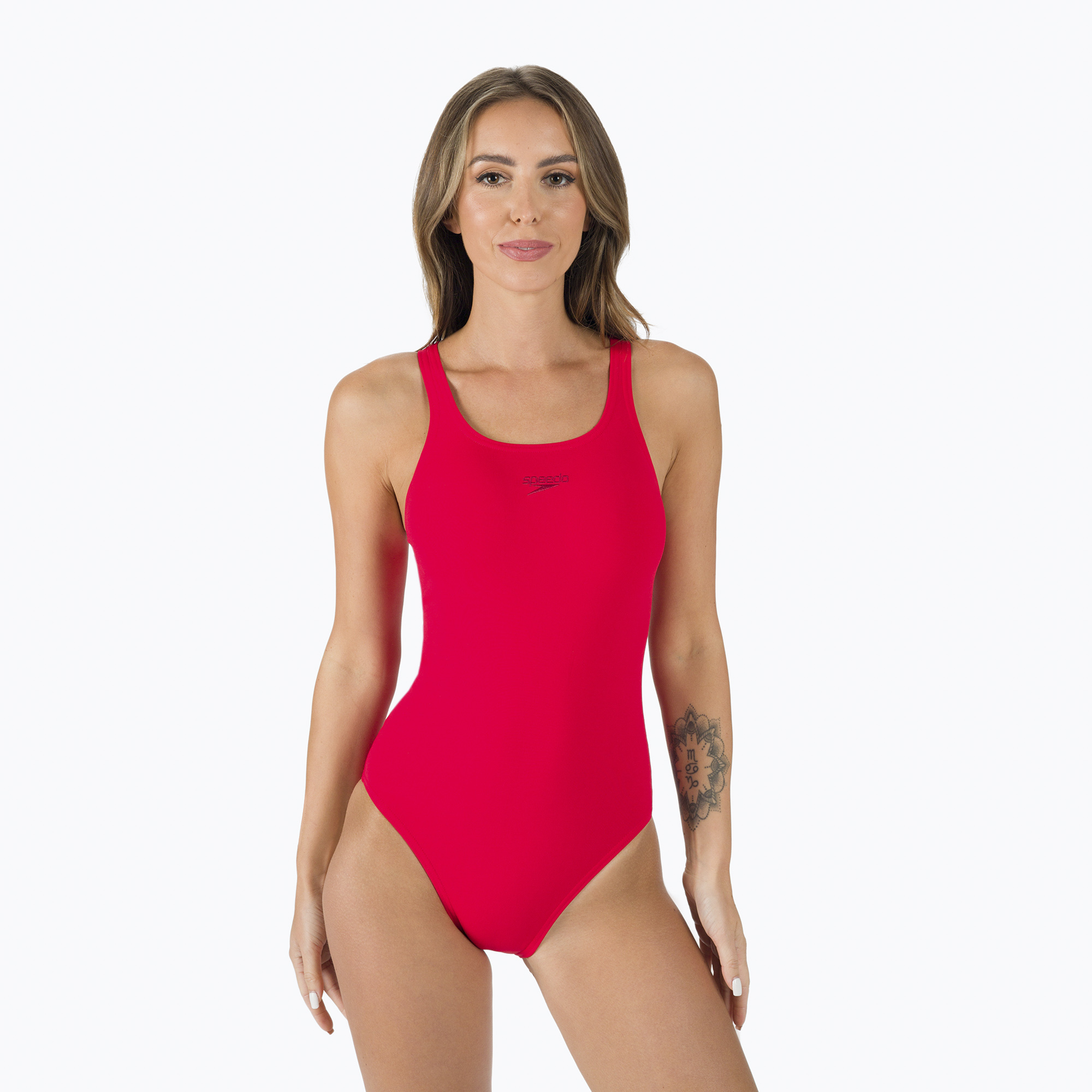 44%-kal olcsóbban.  Speedo Essential Endurance+ Medalist piros női egyrészes fürdőruha 125156446. Méret: 30