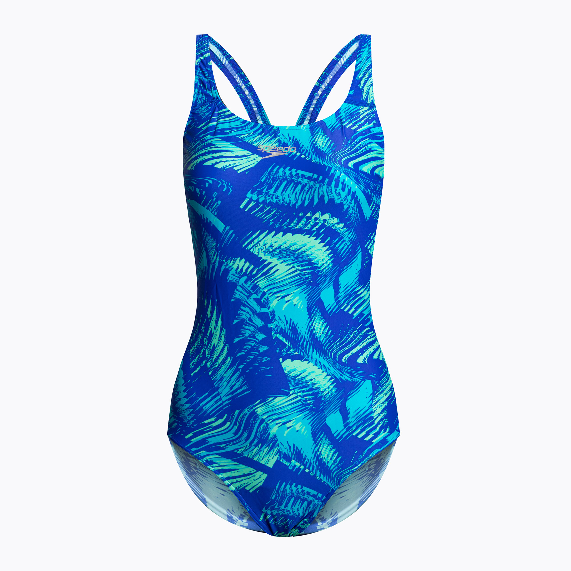34%-kal olcsóbban.  Speedo női egyrészes fürdőruha Allover Powerback kék 68-06187. Méret: 32
