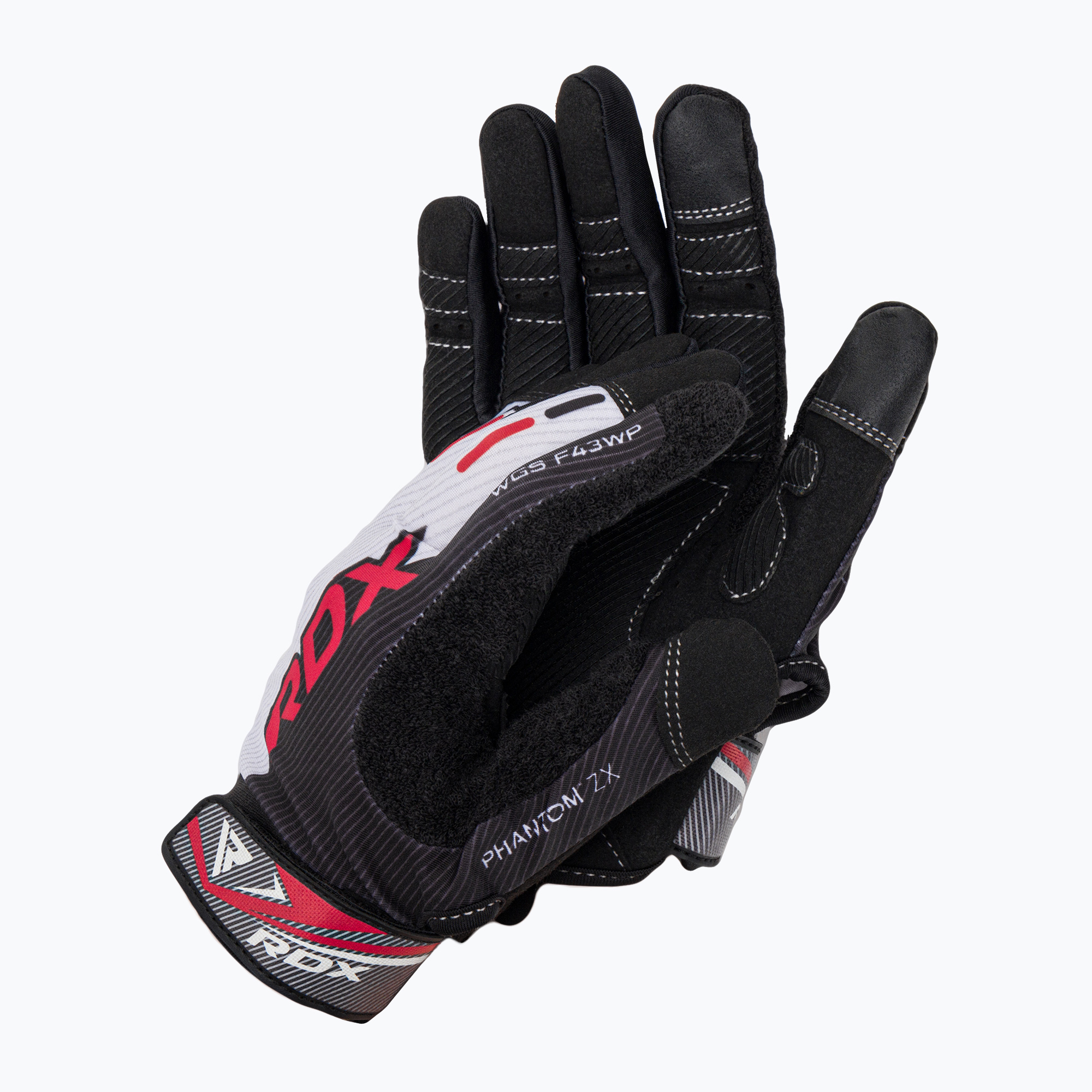 25%-kal olcsóbban.  RDX Sublimation F43 edzőkesztyű fekete-fehér WGS-F43WP. Méret: S