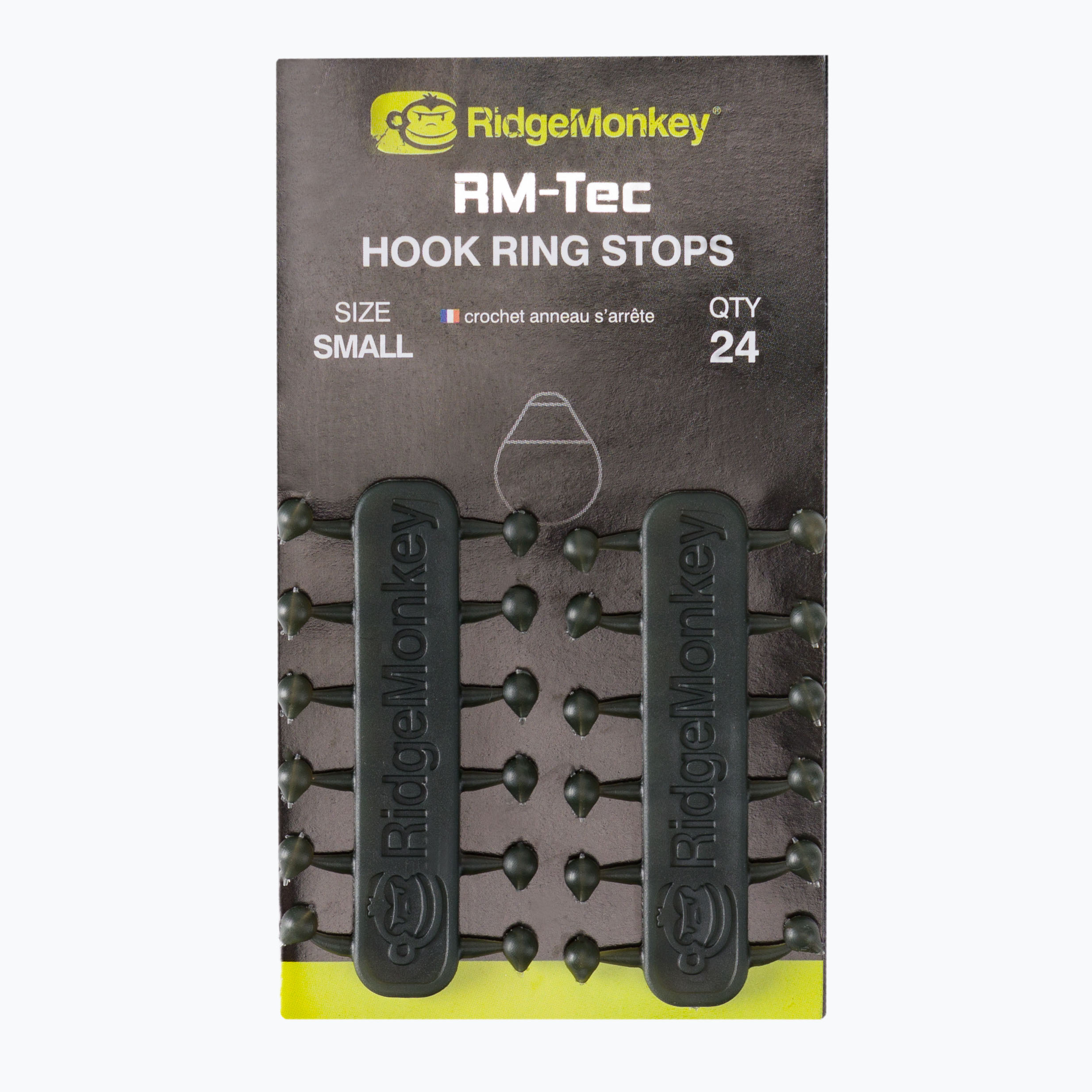 15%-kal olcsóbban.  Ridge Monkey Connexion Hook gyűrűs stopperek zöld RMT233. Méret: S