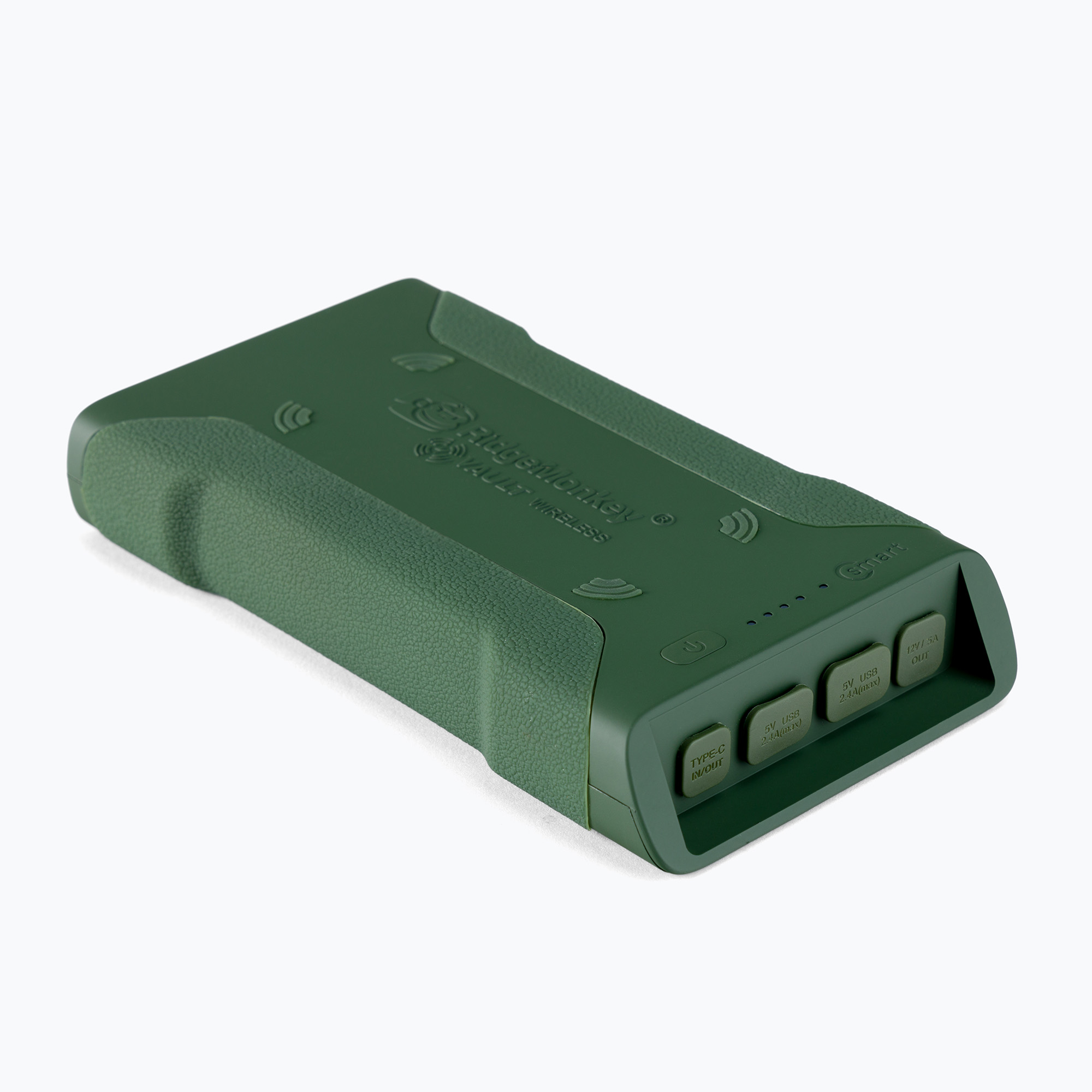 Powerbank RidgeMonkey Vault C-Smart vezeték nélküli zöld RM486. Méret: 42150 mAh