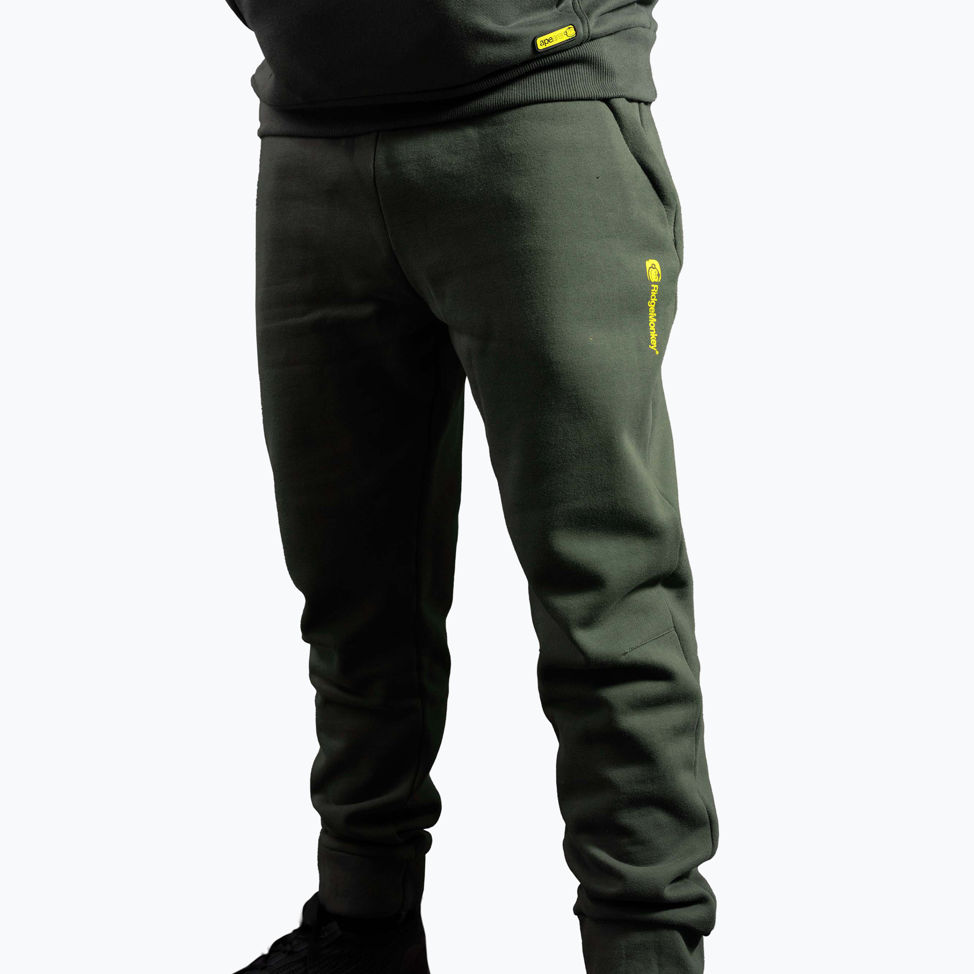 15%-kal olcsóbban.  RidgeMonkey Férfi horgásznadrág Apearel nehézsúlyú jogger zöld RM635. Méret: XL