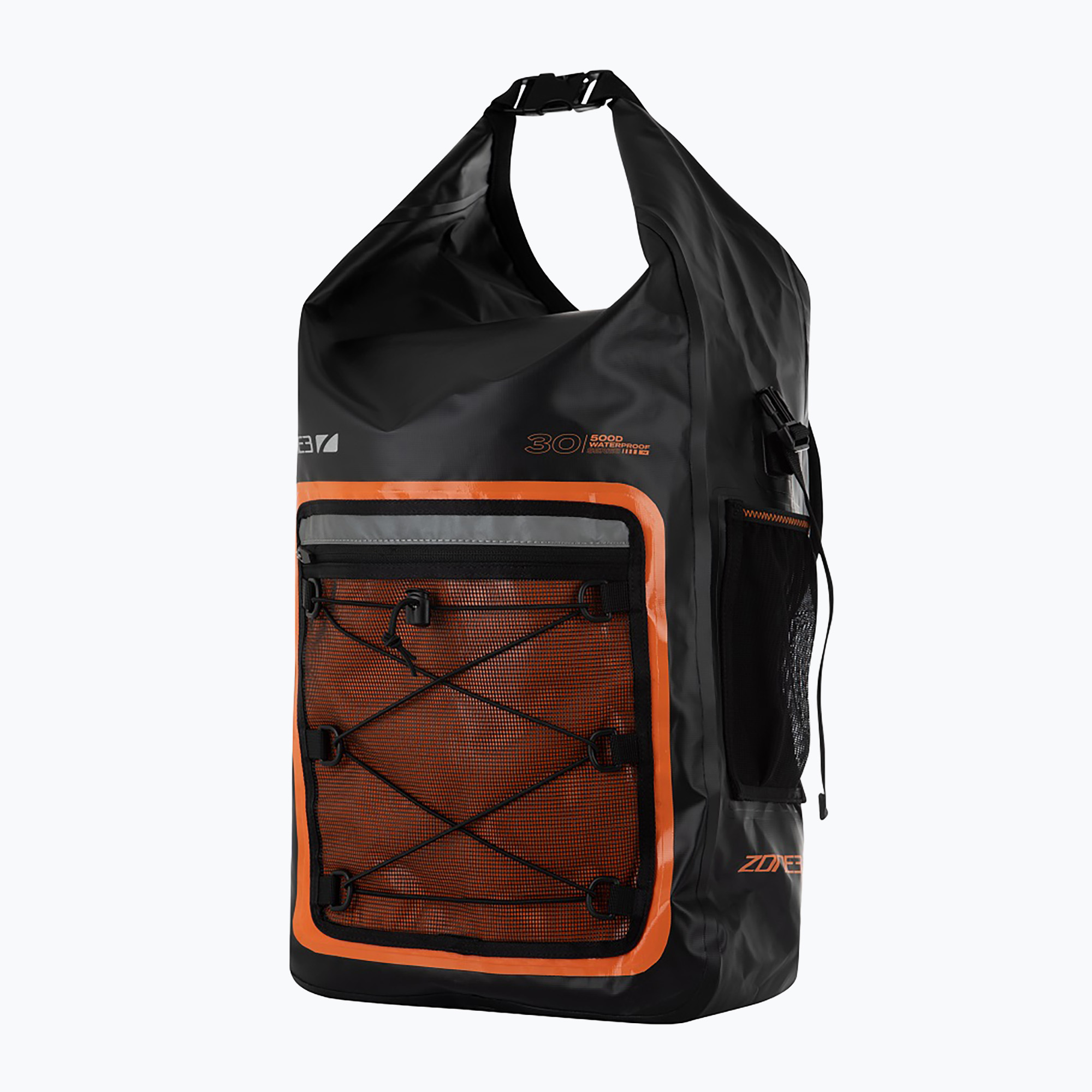 15%-kal olcsóbban.  ZONE3 Dry Bag vízálló 30 l narancssárga/fekete hátizsák. Méret: 30 l