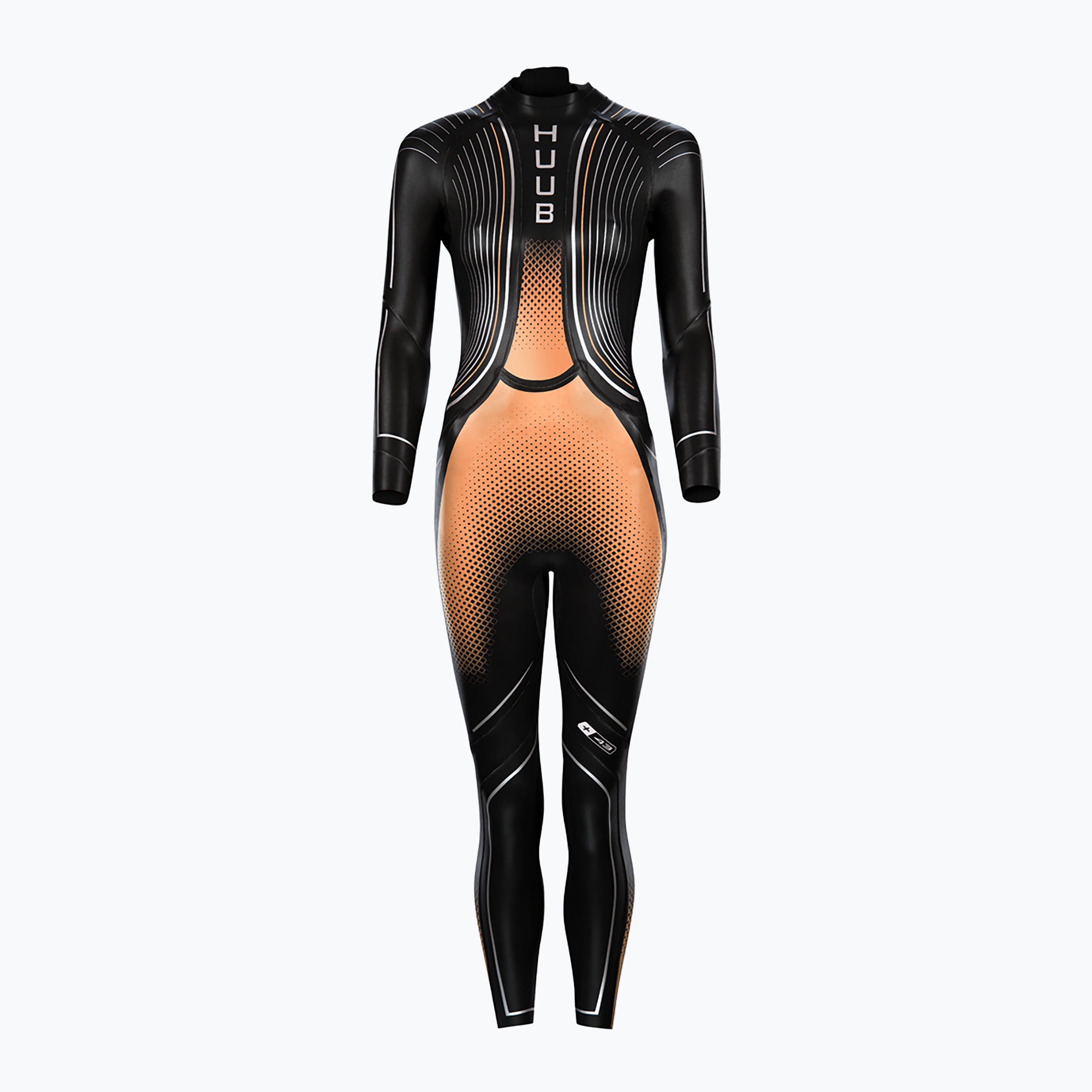 15%-kal olcsóbban.  HUUB Női triatlon hab Agilis 3:3 fekete/narancs FRE33CR-M. Méret: S