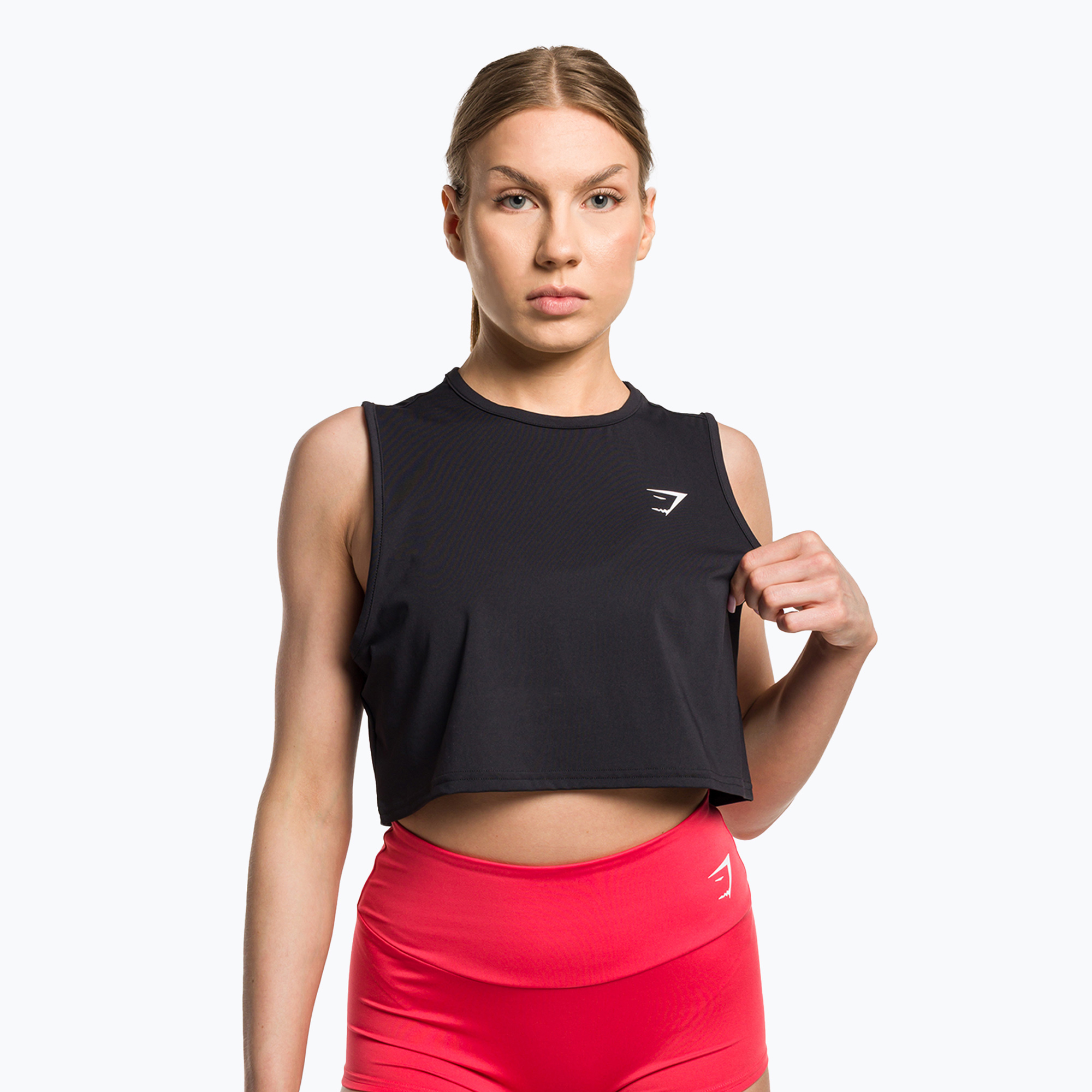 39%-kal olcsóbban.  Női Gymshark edzés Crop Tank fekete. Méret: L
