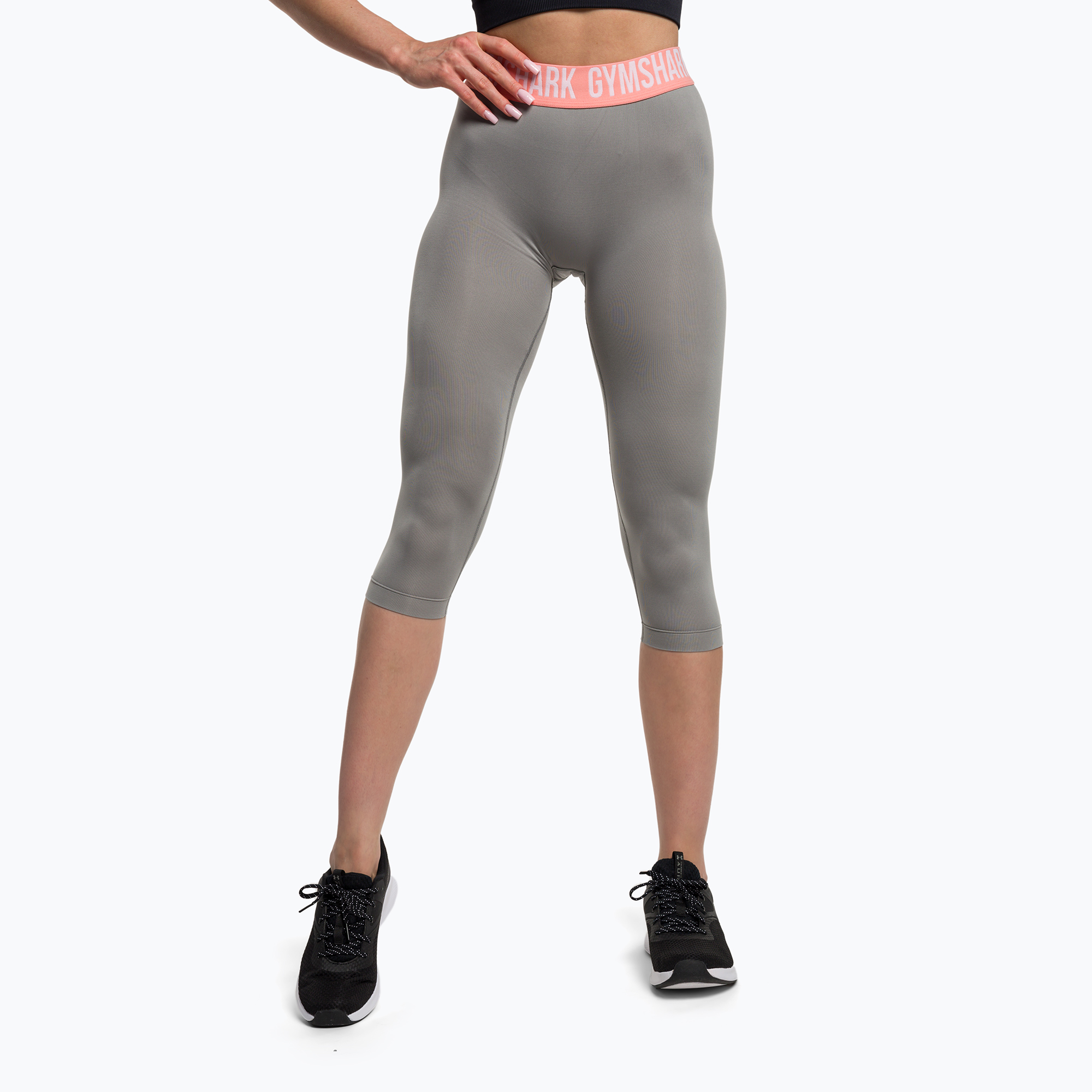 37%-kal olcsóbban.  Női edzés leggings Gymshark Fit Cropped füstös szürke. Méret: S