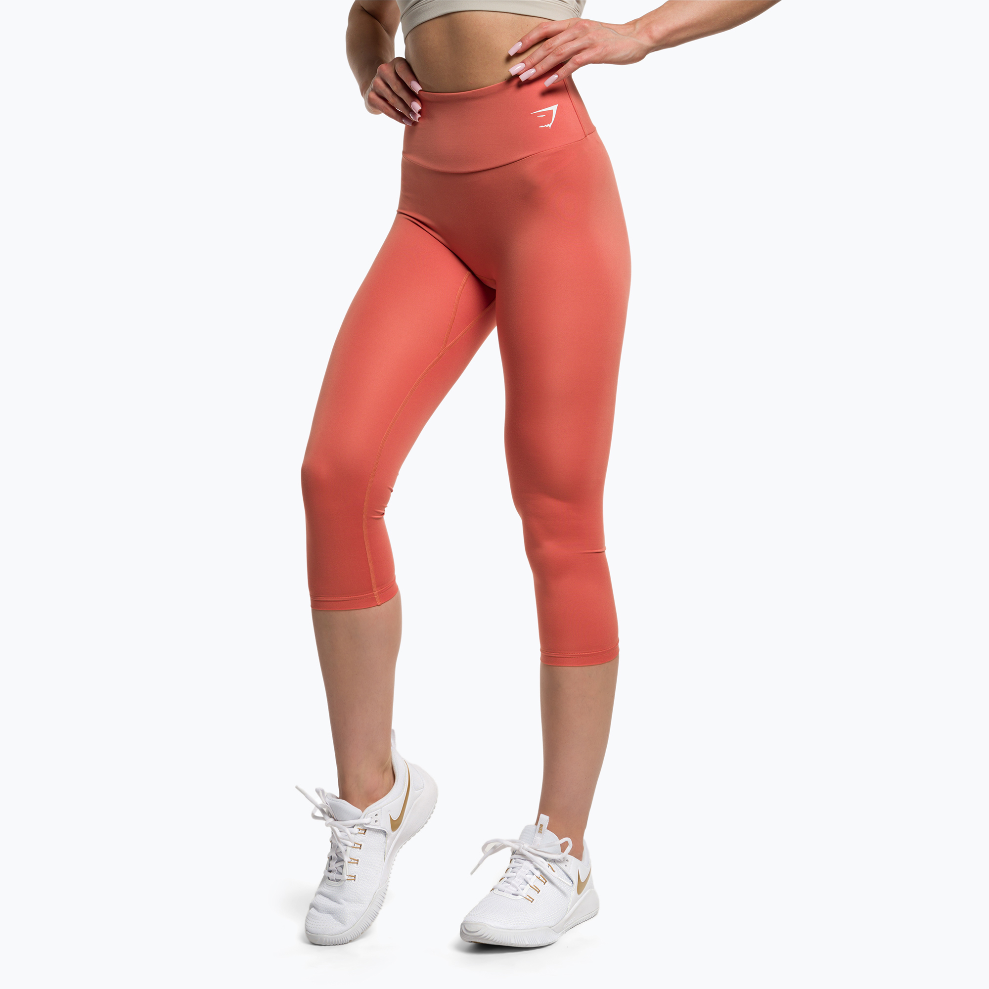 39%-kal olcsóbban.  Női Gymshark Training leggings 7/8 föld narancssárga. Méret: XL