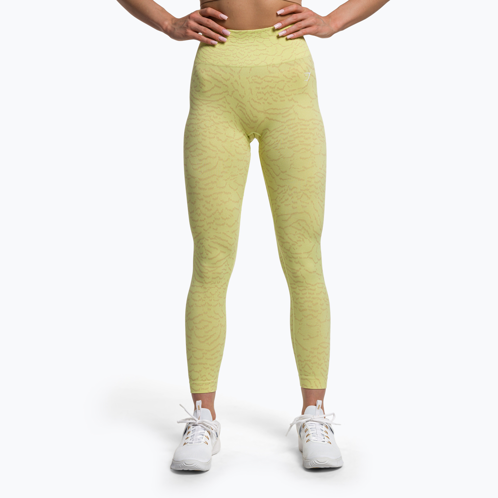 35%-kal olcsóbban.  Női edző leggings Gymshark Adapt Animal Seamless tűzlégy zöld. Méret: XL