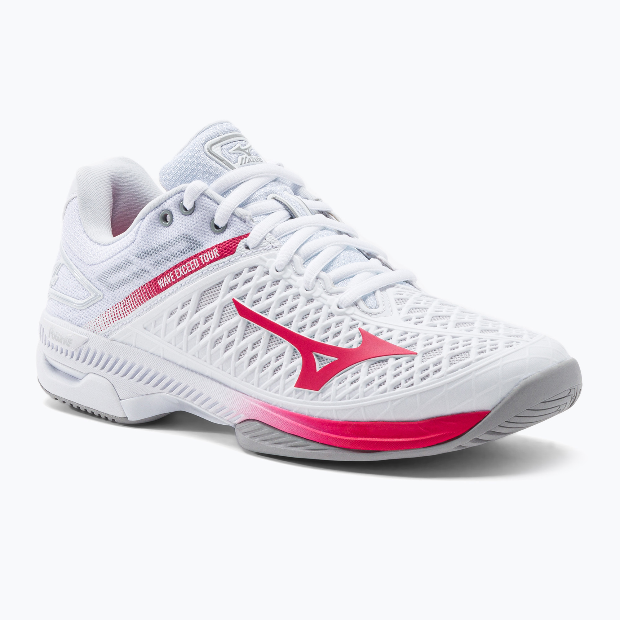 37%-kal olcsóbban.  Női tenisz cipő Mizuno Wave Exceed Tour 4 CC fehér 61GA207164. Méret: 40.5 EU (7 UK)