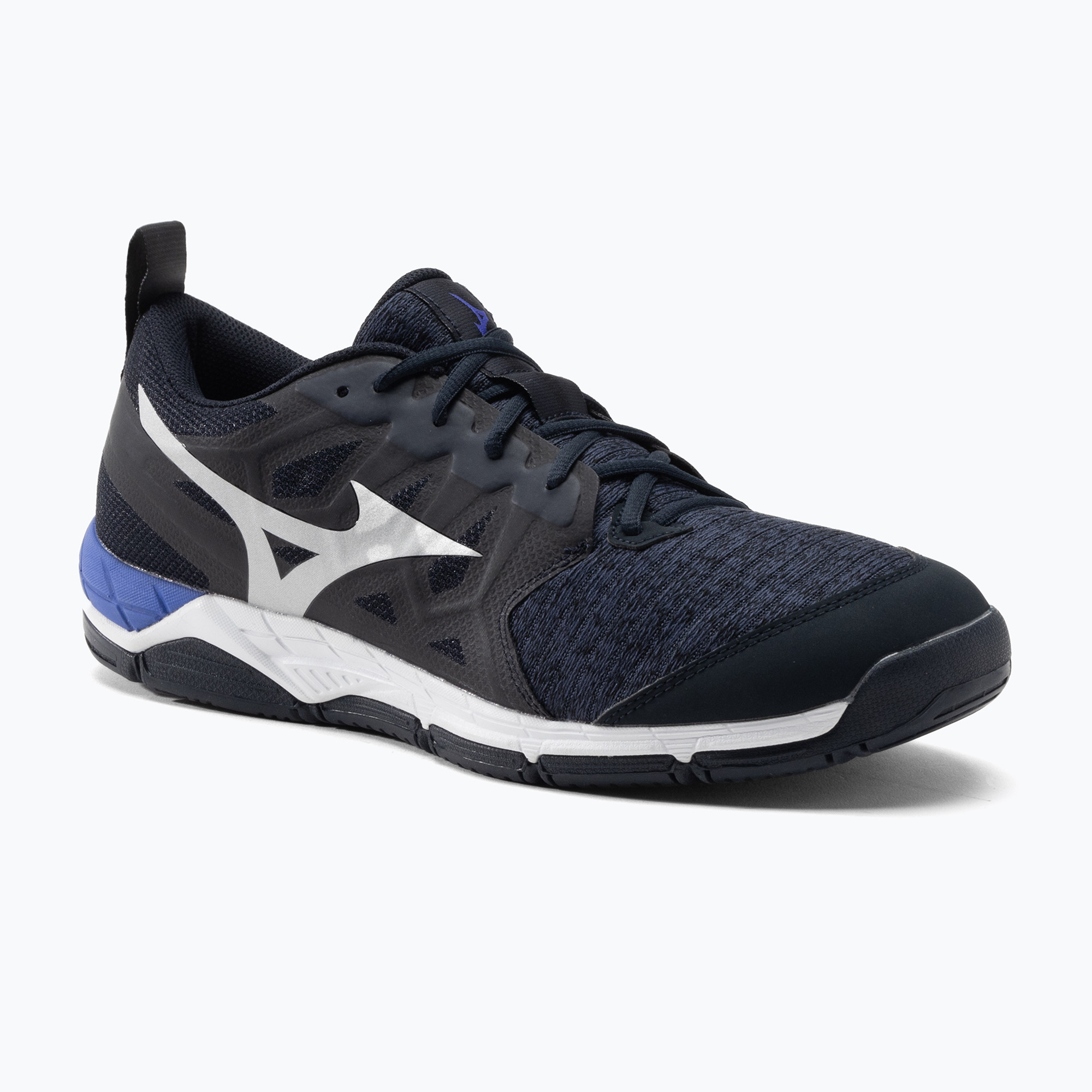 32%-kal olcsóbban.  Férfi röplabda cipő Mizuno Wave Supersonic 2 tengerészkék V1GA204002. Méret: 46