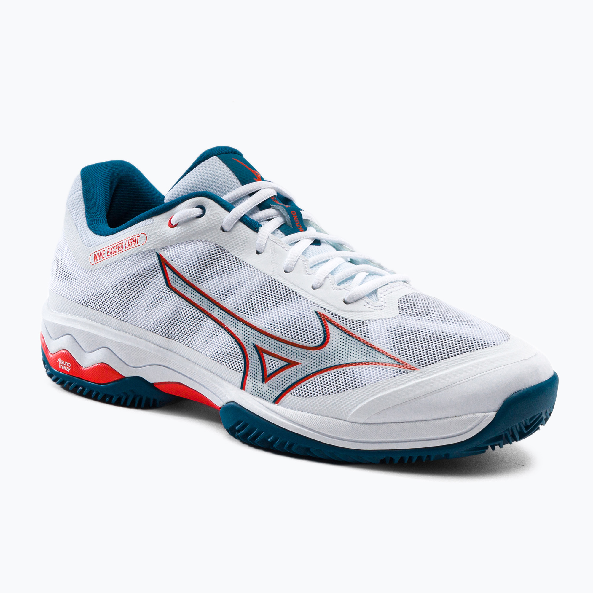 39%-kal olcsóbban.  Férfi tenisz cipő Mizuno Wave Exceed Light CC fehér 61GC222030. Méret: 44.5 EU