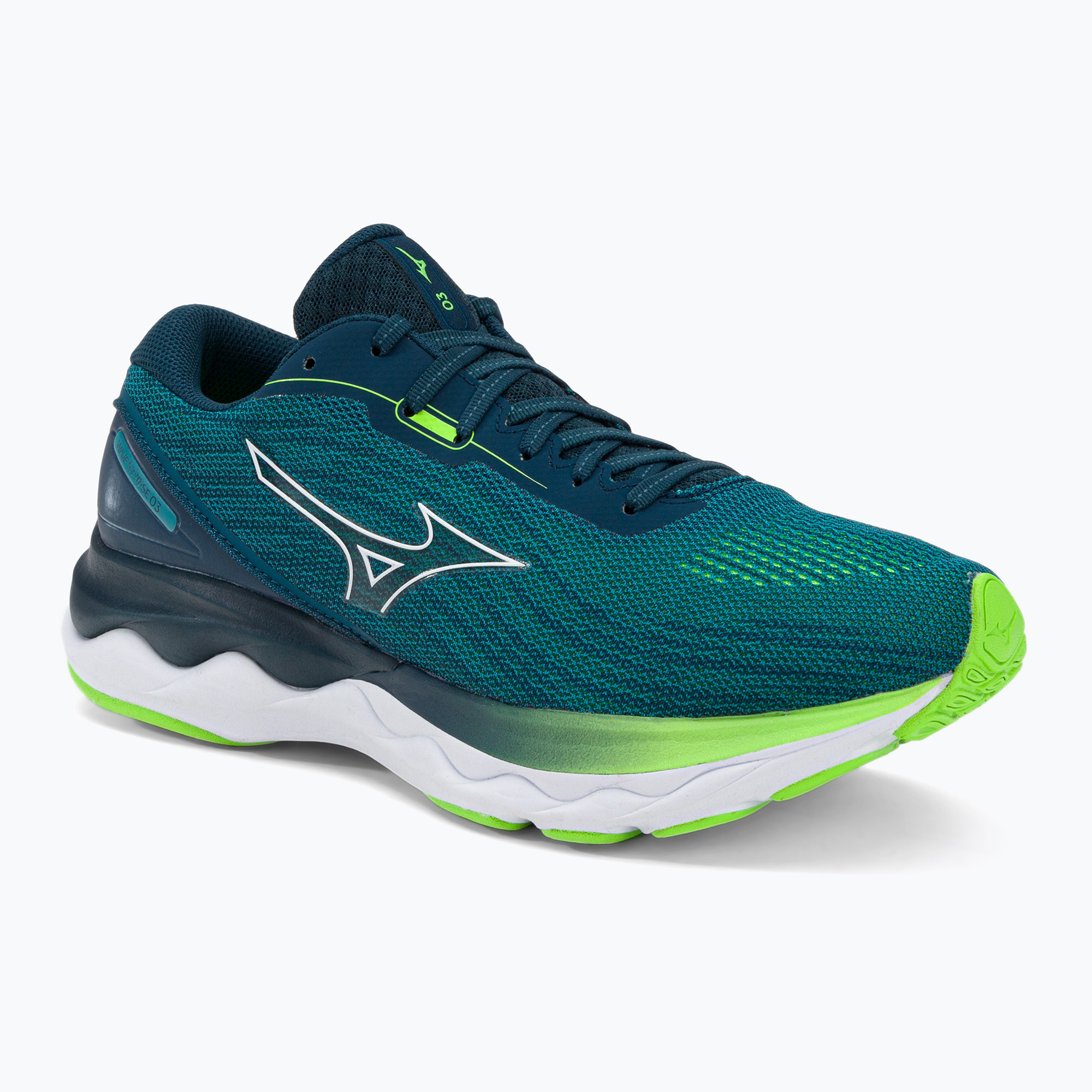 41%-kal olcsóbban.  Férfi futócipő Mizuno Wave Skyrise 3 kék J1GC220901