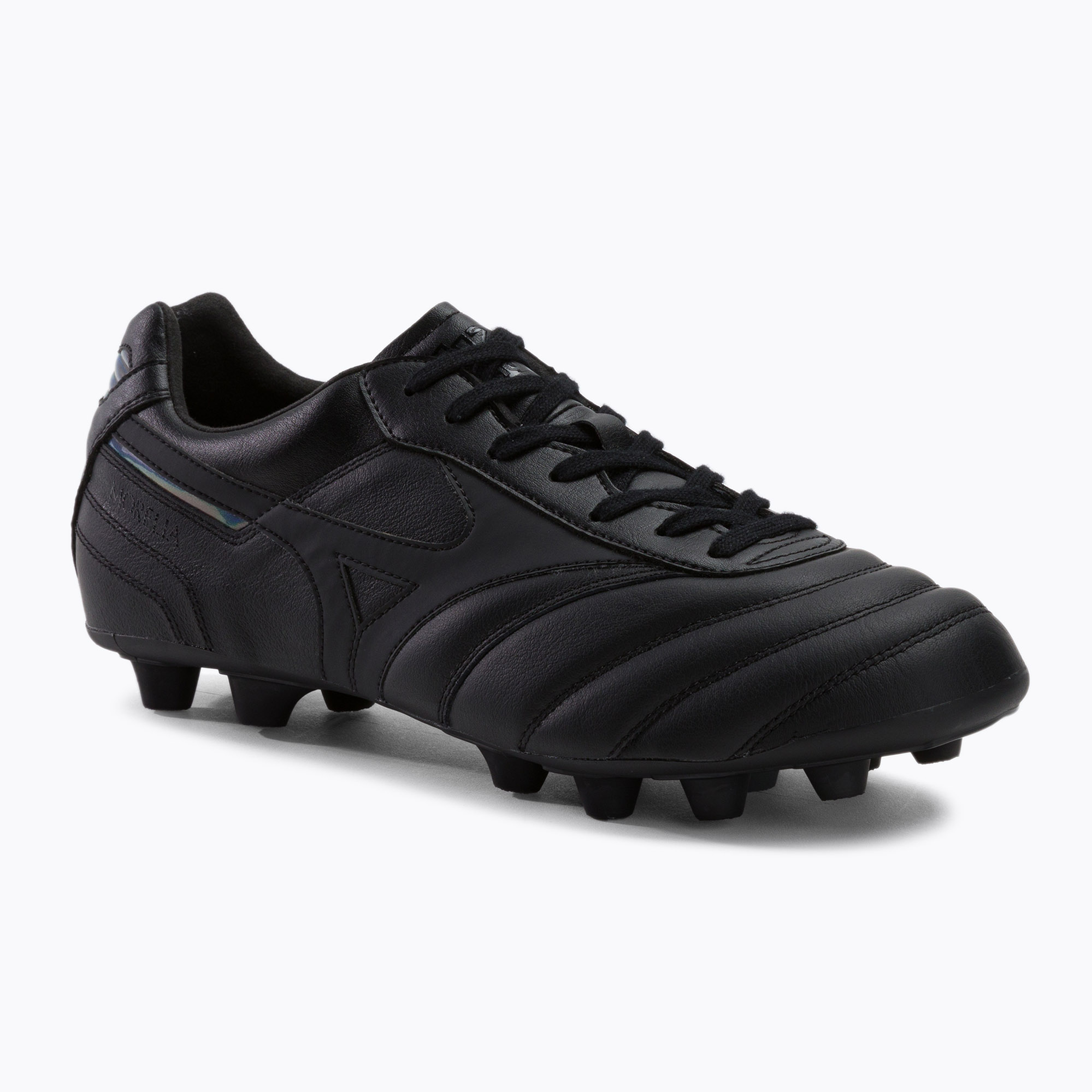 50%-kal olcsóbban.  Mizuno Morelia II Elite MD labdarúgócipő fekete P1GA22121299. Méret: 44.5 EU