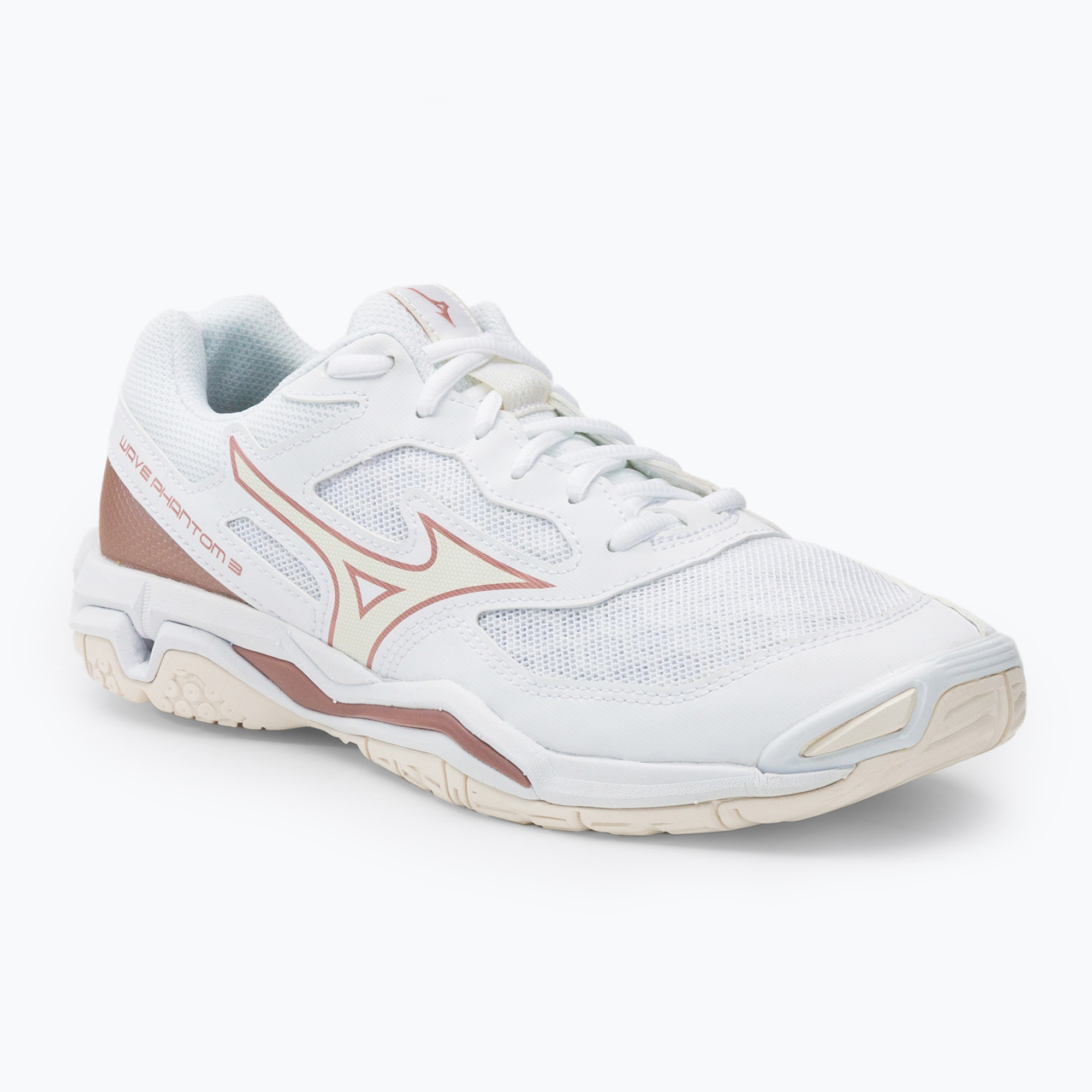 43%-kal olcsóbban.  Női kézilabda cipő Mizuno Wave Phantom 3 fehér X1GB226036. Méret: 41 EU