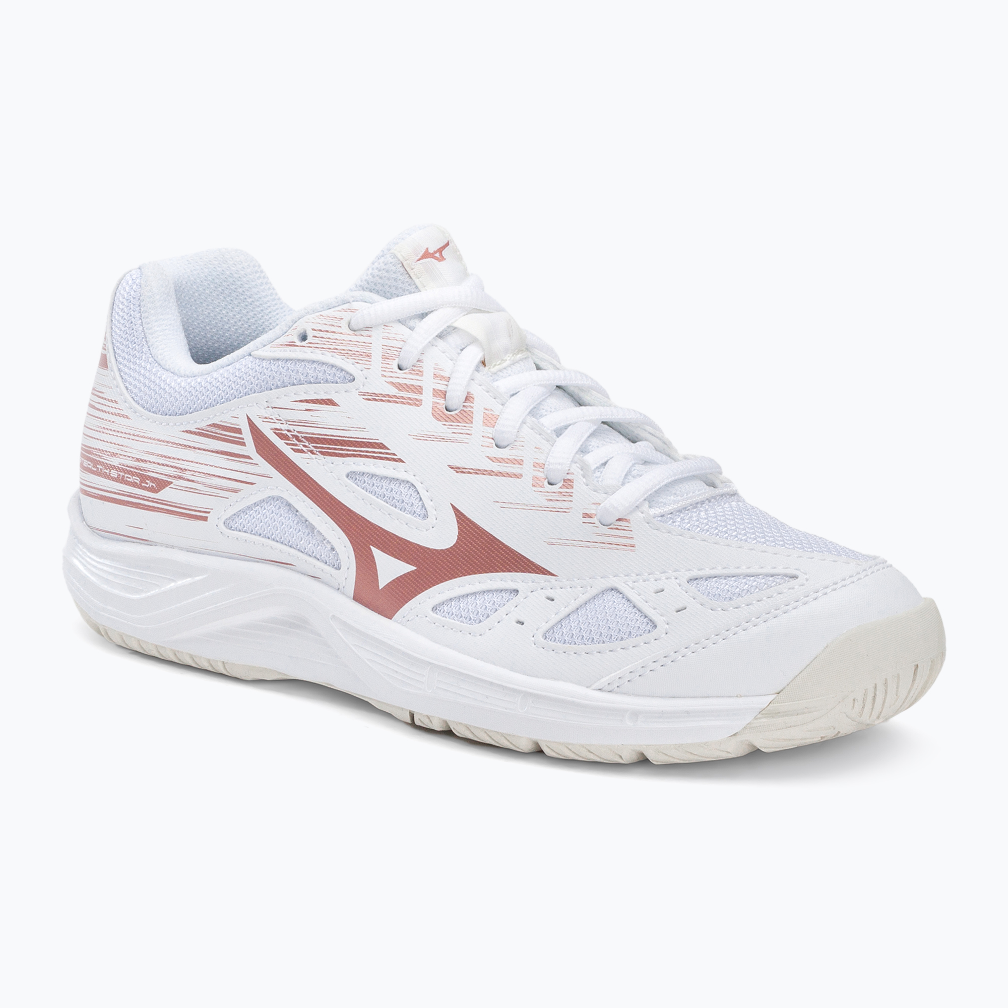 44%-kal olcsóbban.  Mizuno Stealth Star C gyermek kézilabda cipő fehér X1GC2107K36. Méret: 34.5 EU