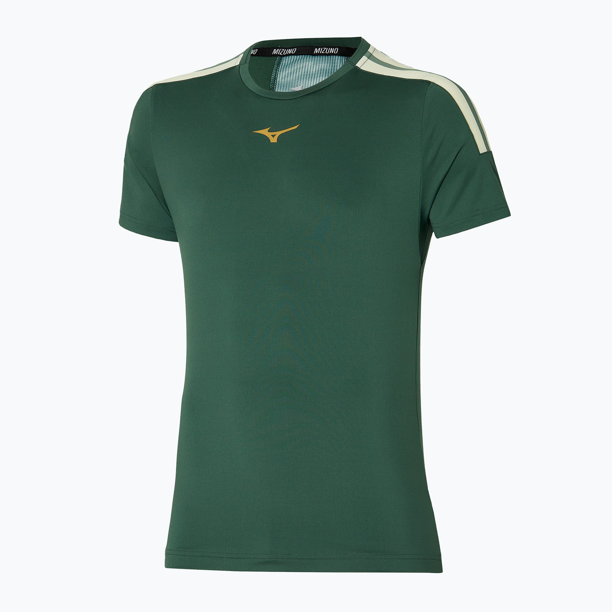24%-kal olcsóbban.  Férfi futópóló Mizuno Shadow Tee zöld 62GAA00237. Méret: M