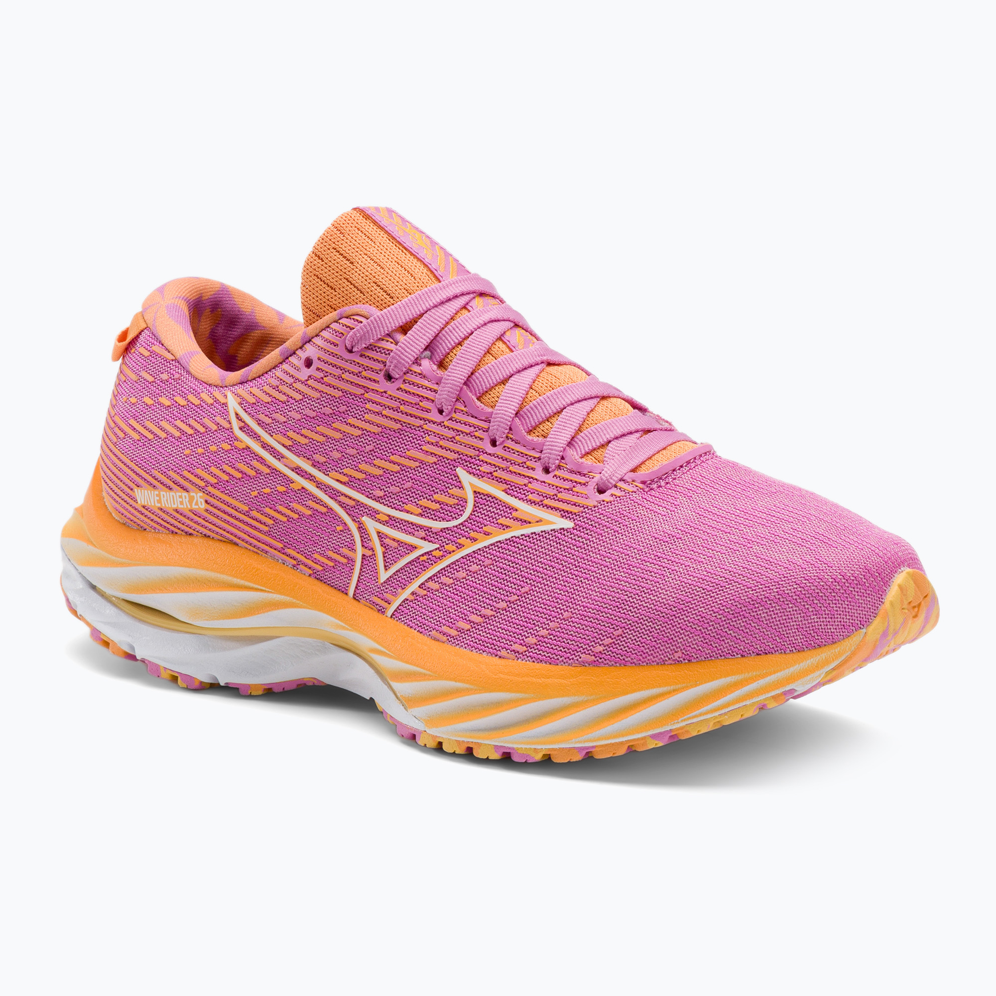 51%-kal olcsóbban.  Női futócipő Mizuno Wave Rider 26 Roxy ciklámen/fehér/mockorang