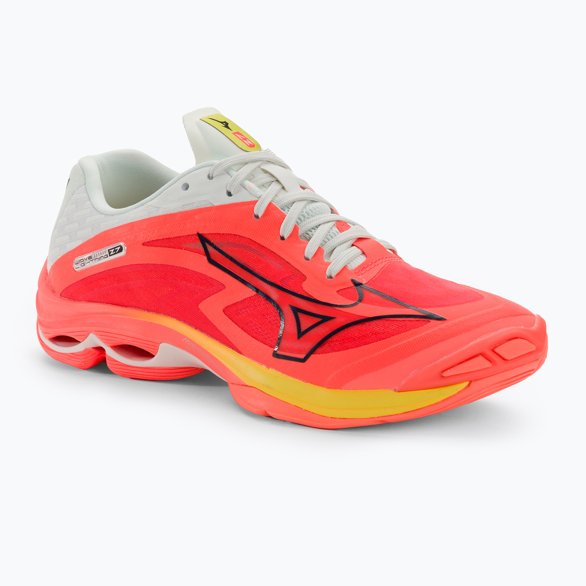 31%-kal olcsóbban.  Férfi röplabda cipő Mizuno Wave Lightning Z7 neon láng / fekete / bolt2 neon. Méret: 47 EU