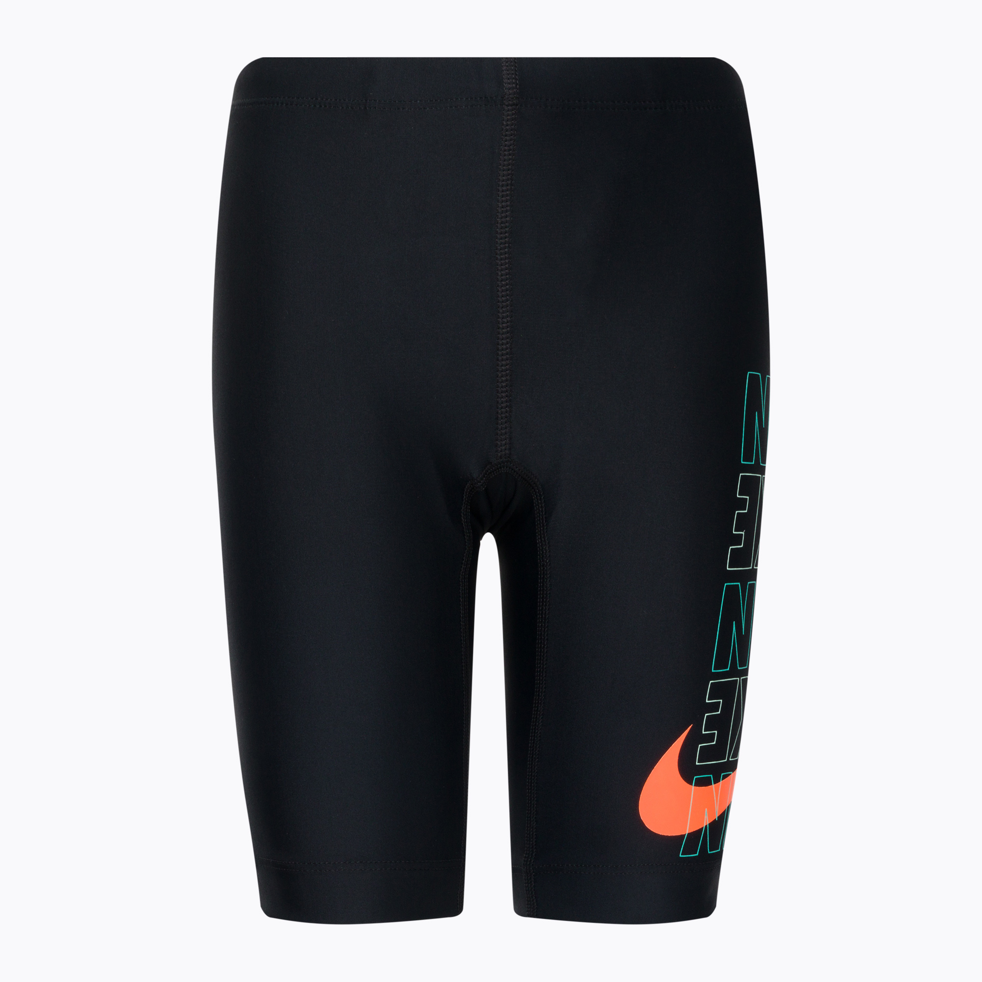 34%-kal olcsóbban.  Nike Multi Logo gyerek fürdőruha fekete NESSC853-001. Méret: 120-130 (XS)