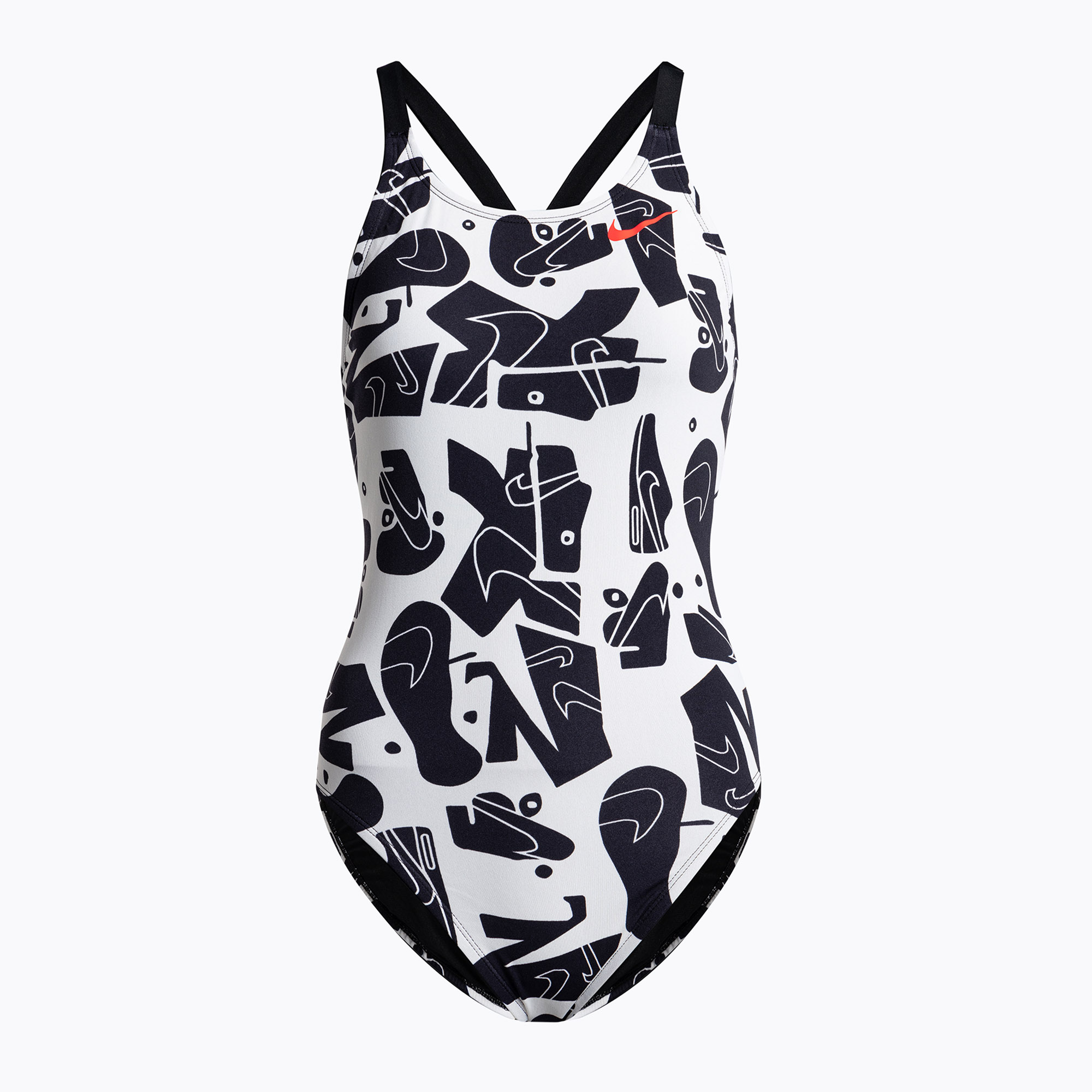 35%-kal olcsóbban.  Nike Multiple Print Fastback női egyrészes fürdőruha Fekete NESSC050-001. Méret: 36
