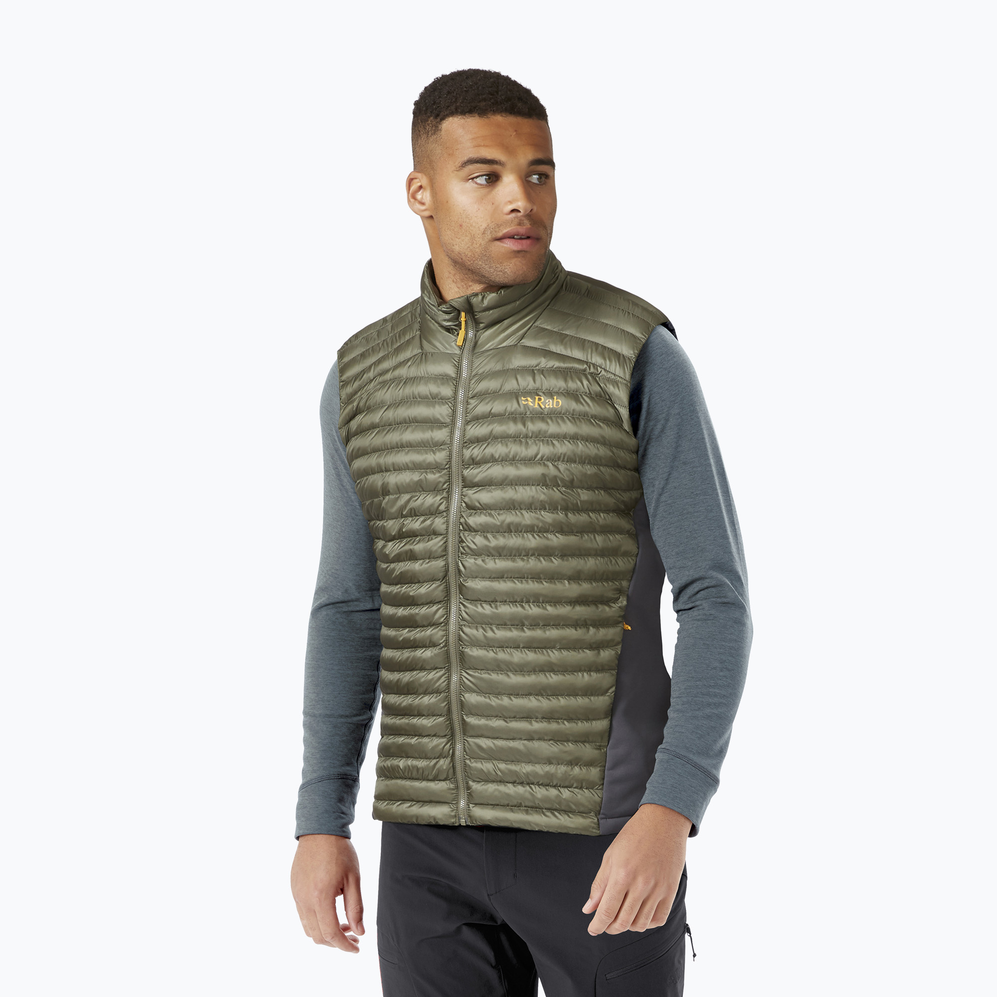 32%-kal olcsóbban.  Rab Cirrus Flex 2.0 férfi ujjatlan khaki QIO-76. Méret: S