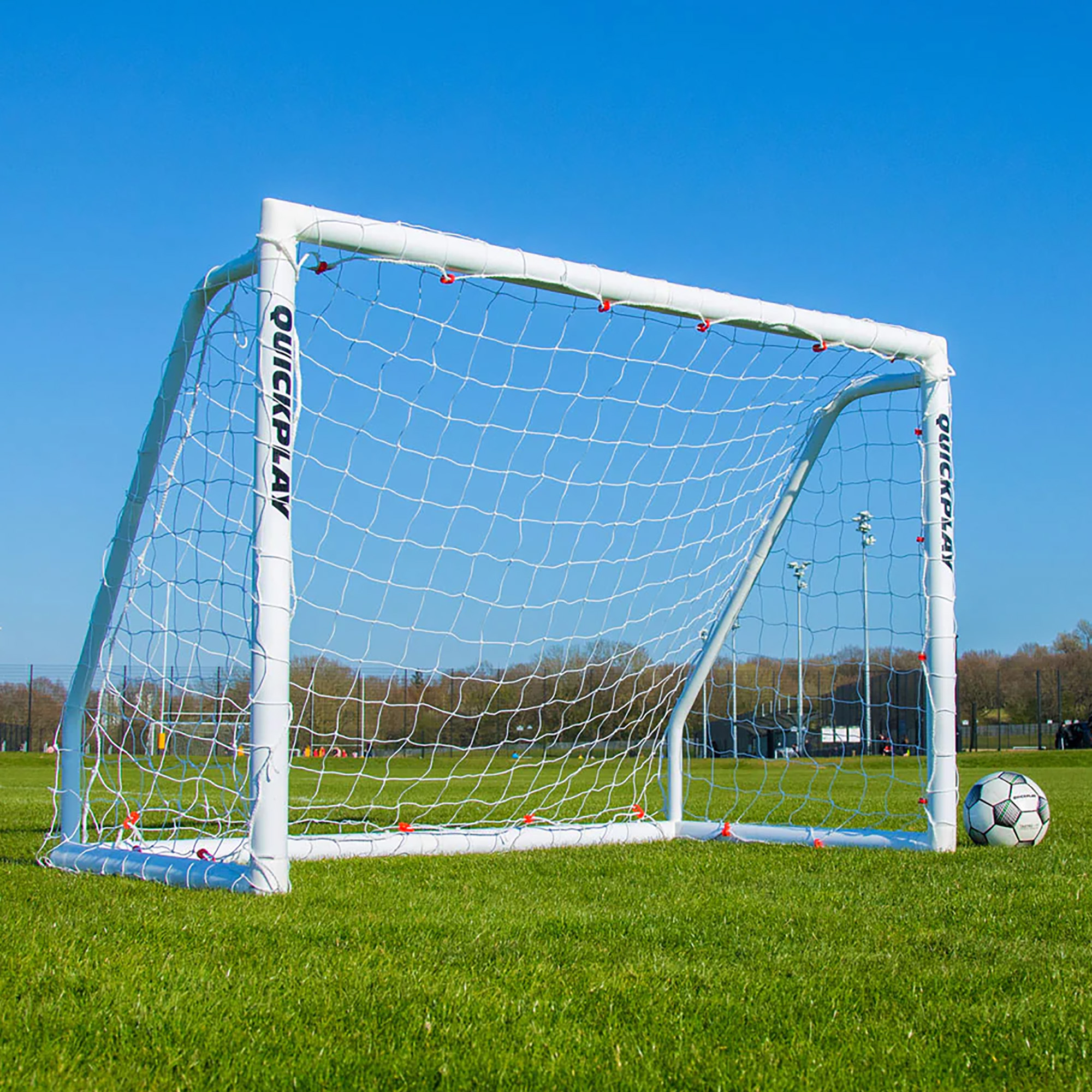 QuickPlay Q-Match Goal focikapu 180 x 120 cm fehér. Méret: 16 x 4 m