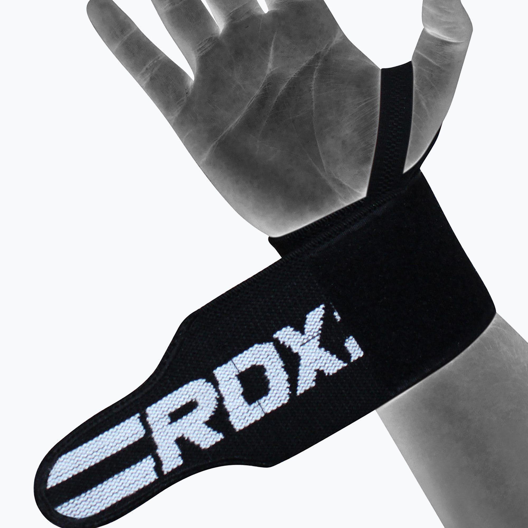 15%-kal olcsóbban.  Csuklótámasz RDX Gym Wrist Wrap Pro fekete WAH-W2B. Méret: OS